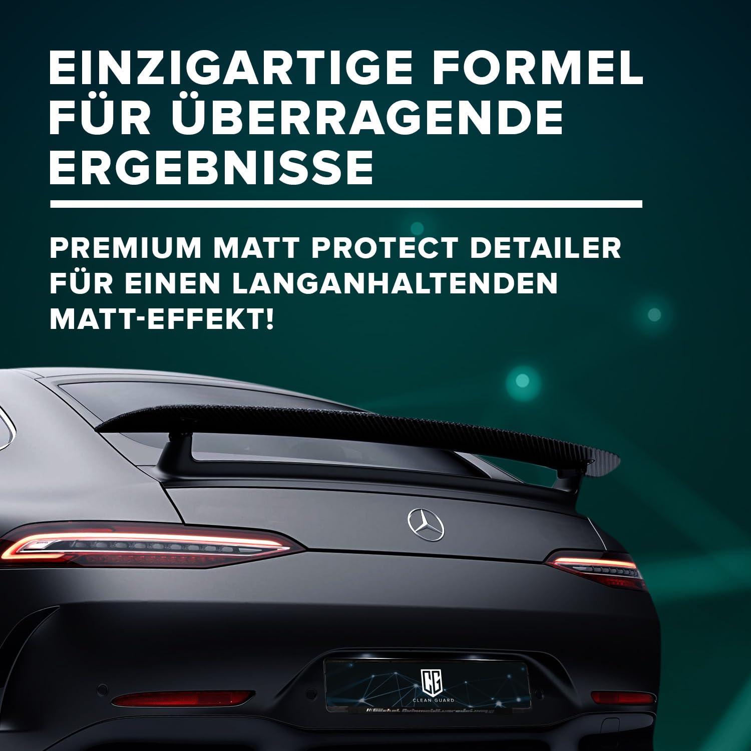 Matt Protect Detailer 500 ml | Pielęgnacja lakieru matowego dla lakieru matowego i folii matowej | środek do pielęgnacji lakierów matowych | świeży efekt matowy do wszystkich matowych