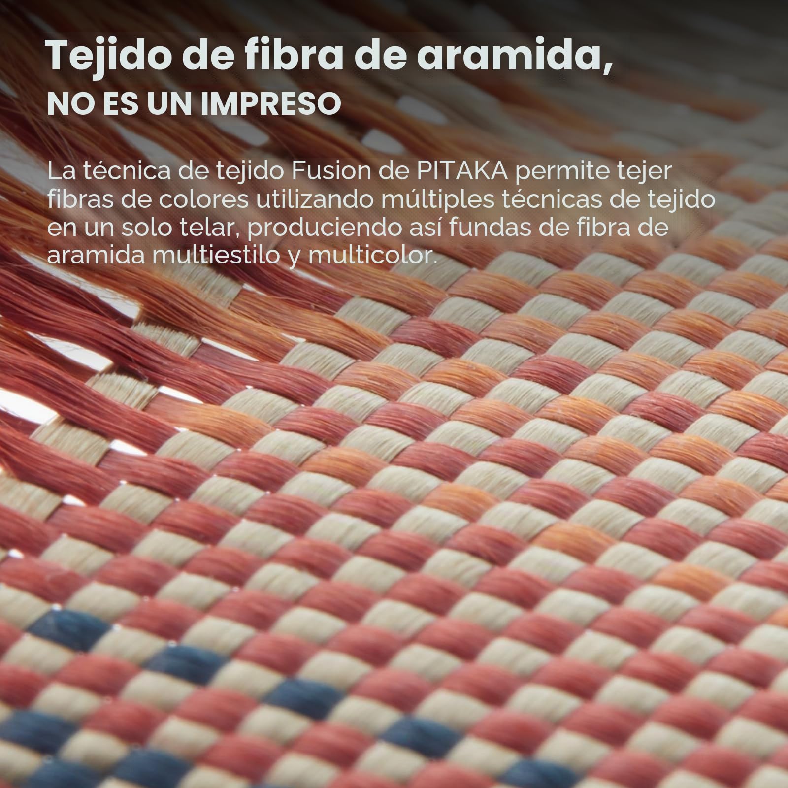 pitaka Funda protectora para iPhone 16 Pro Max, compatible con MagSafe, funda delgada y ligera para iPhone 16 Pro Max con tacto sin carcasa, fibra de aramida tejida 1500D, funda tejida táctil, Puesta