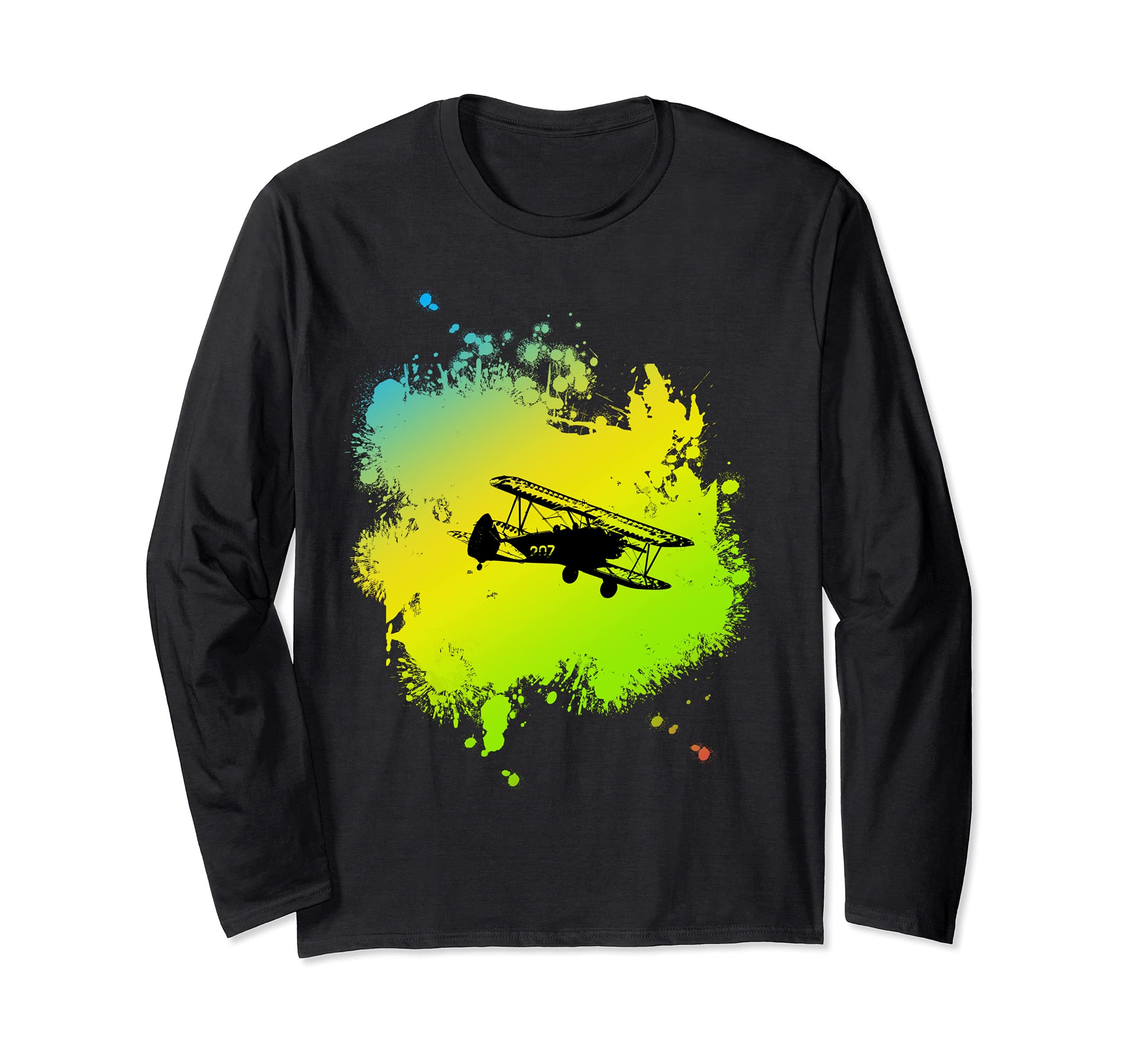 Aircraft Pilot for Airplane Lovers Long Sleeve T-Shirt