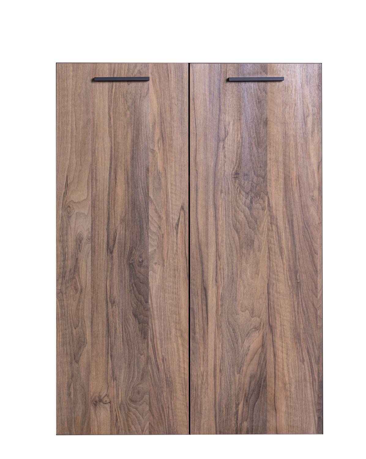 Composad | Coppia di Ante della Linea Davinci Brera, (LxAxP) 75x104,70x1,60 cm, Colore Noce Brera, Made in Italy