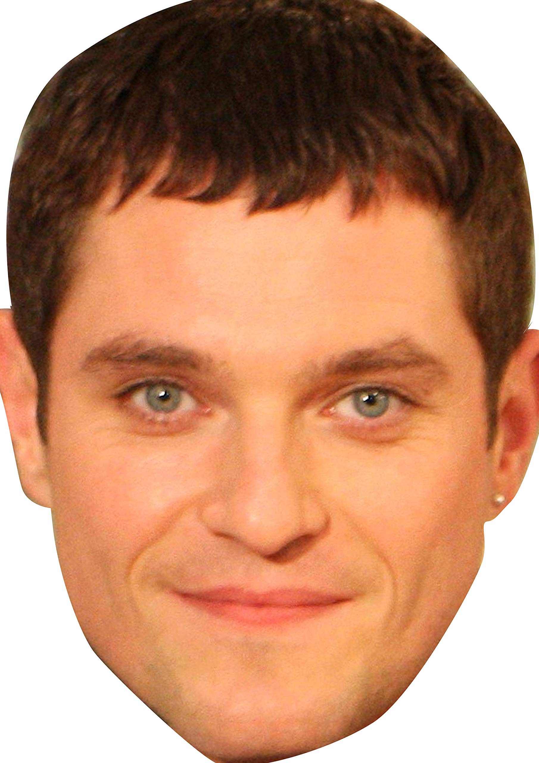 FoxyPrinting Gavin Gavin And Stacey Celebrity Cardboard Party Face Mask Fancy Dress