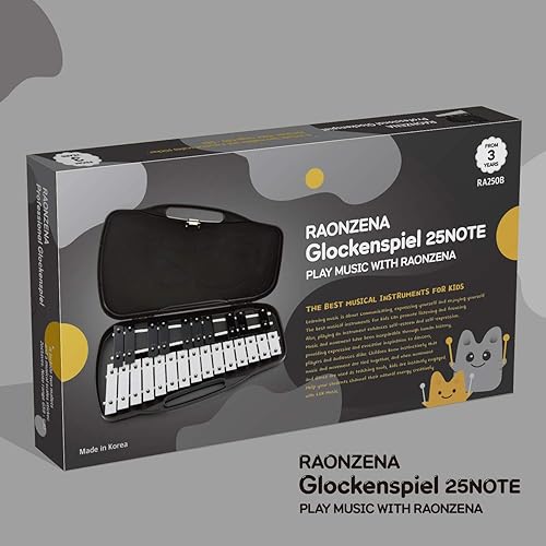 Miniatura 5 de Xilófono profesional 25note, Glockenspiel, xilófono para niños, xilófono para regalo, Glockenspiel que aprende los conceptos básicos de la música