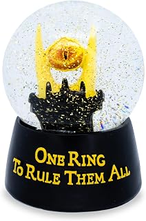 The Eye of Sauron Light-Up Snow Globe