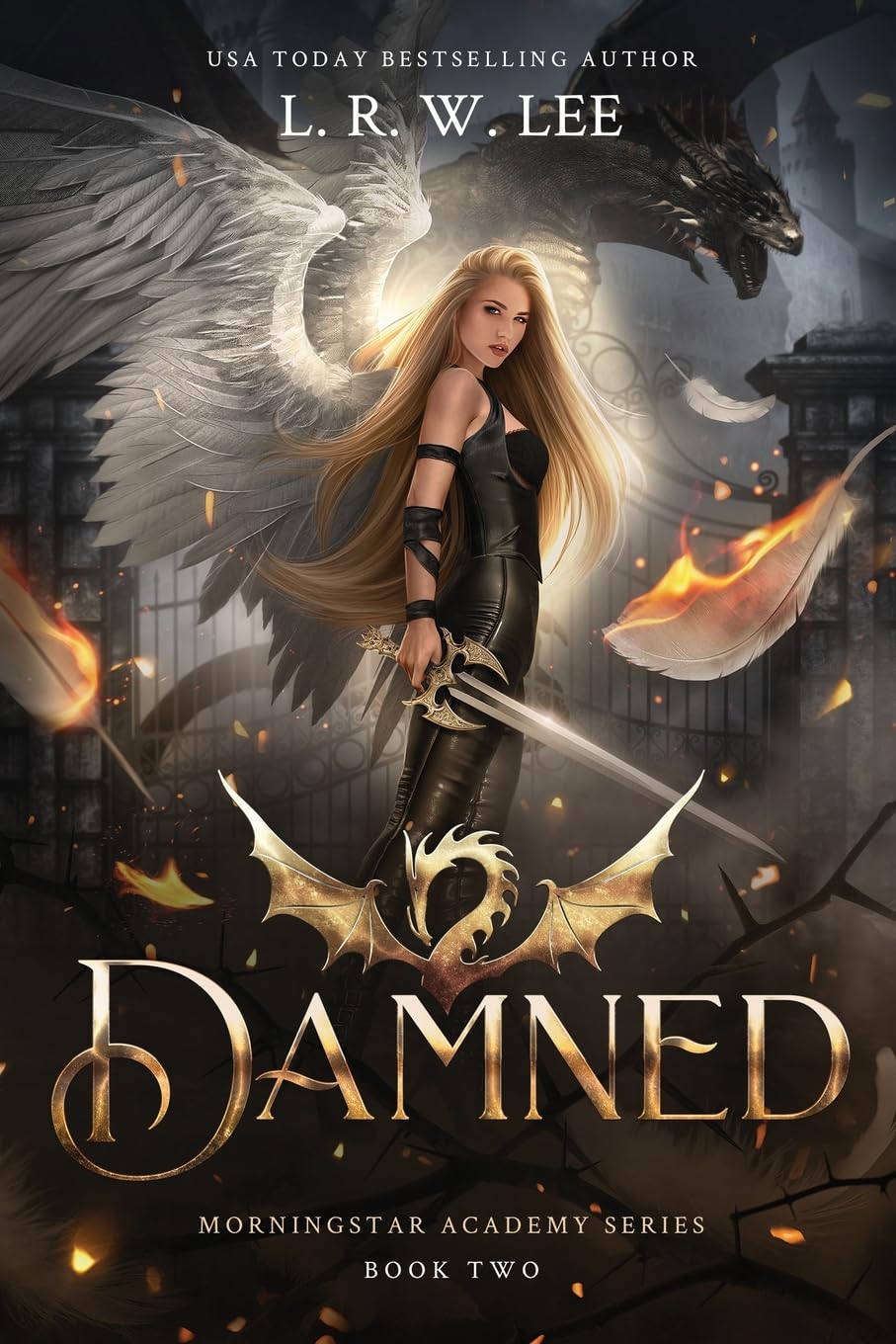 Damned: A Young Adult Fallen Angel Apocalyptic Fantasy: 2 (Morningstar Academy)