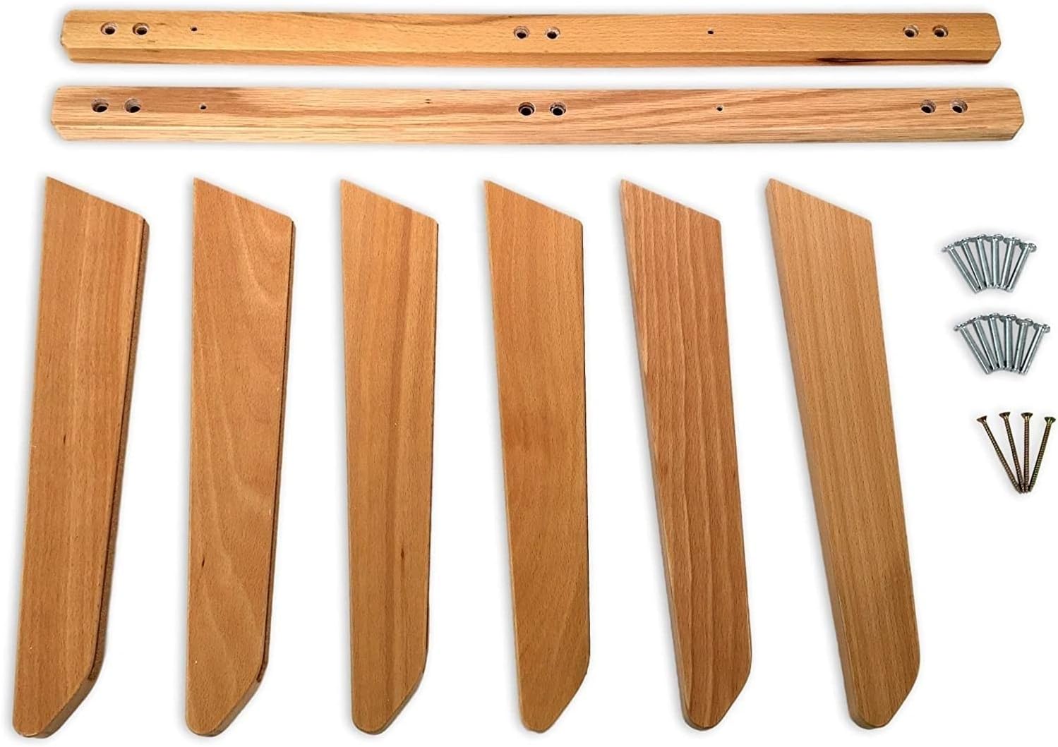 OVARIA Surfboard Wall Rack, Freestanding Surfboard Storage Rack, Wooden Multi Wall Rack Display for Wake, Surf, Skate and Snowboard Storage, Holds 4 Surfboards