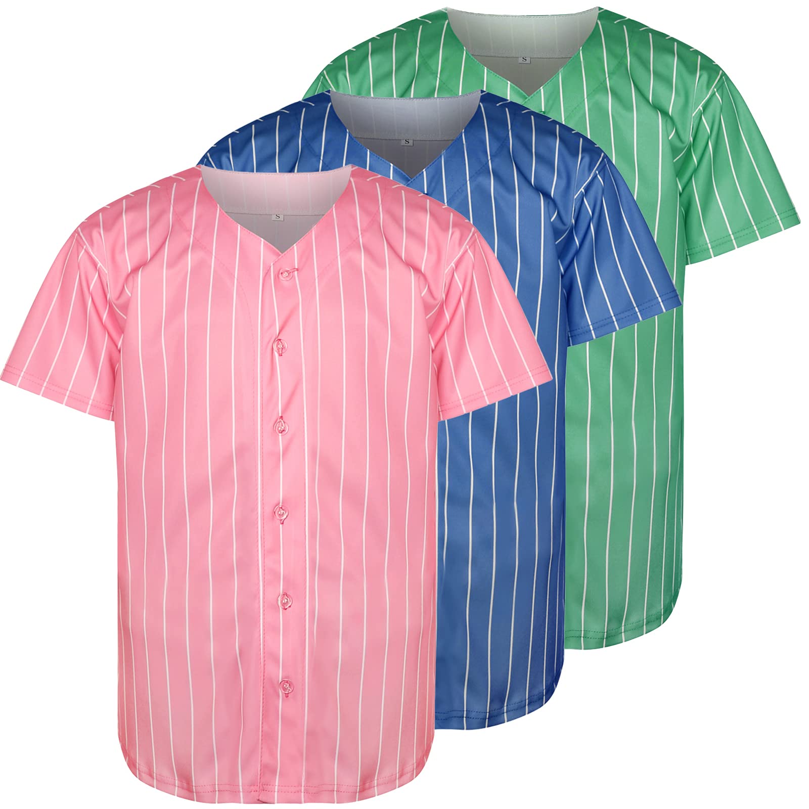 Phoneutrix Blank Plain Hip Hop Hipster Baseball Jersey Button Down Shirts Sports Uniforms Men Women Jersey