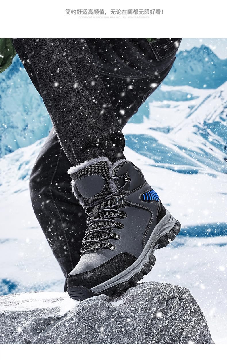 Botas de Invierno para Hombre. Senderismo para la Nieve