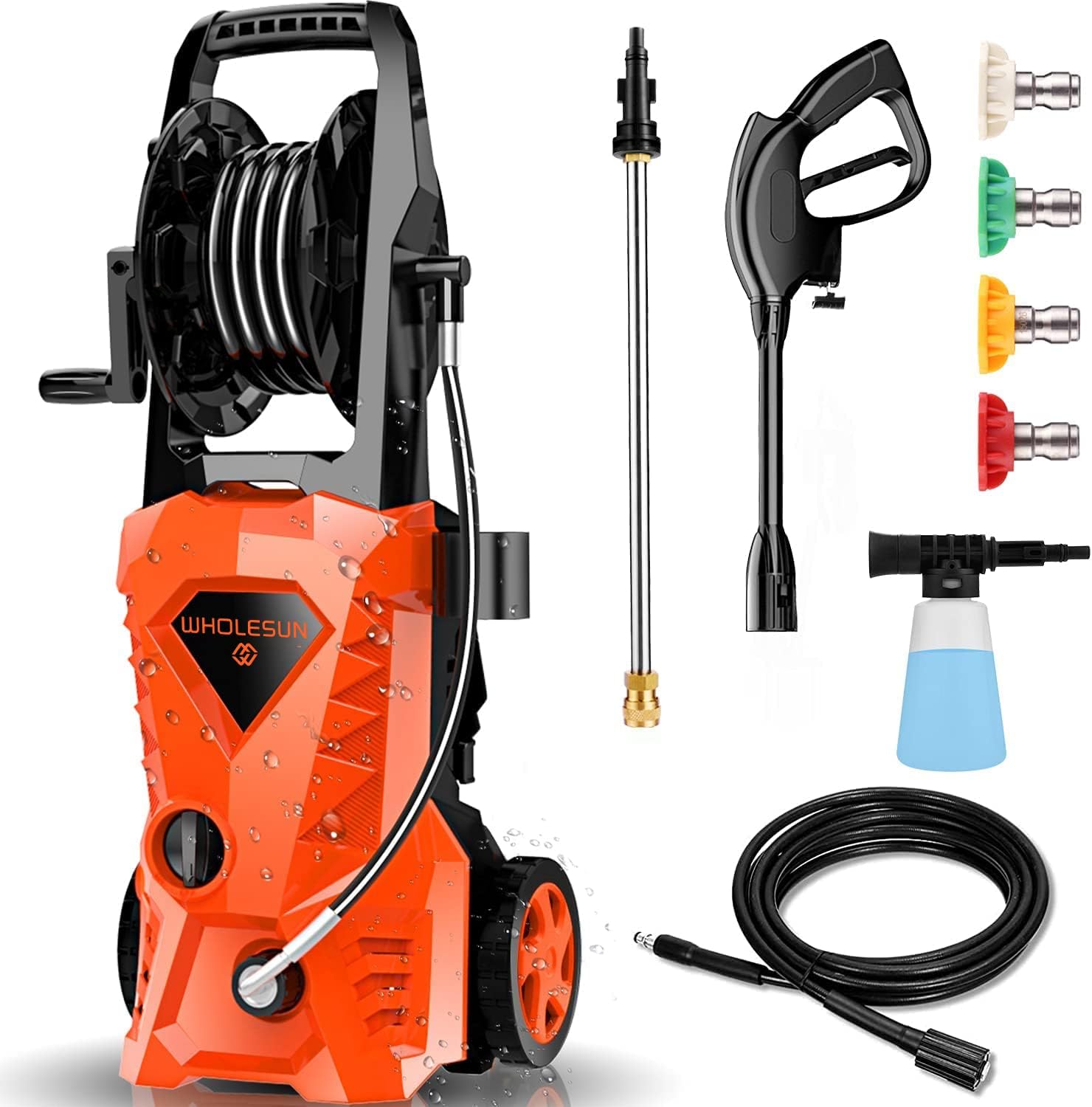 Pressure Washer WHOLESUN PW3000 Electric Pressure Washer