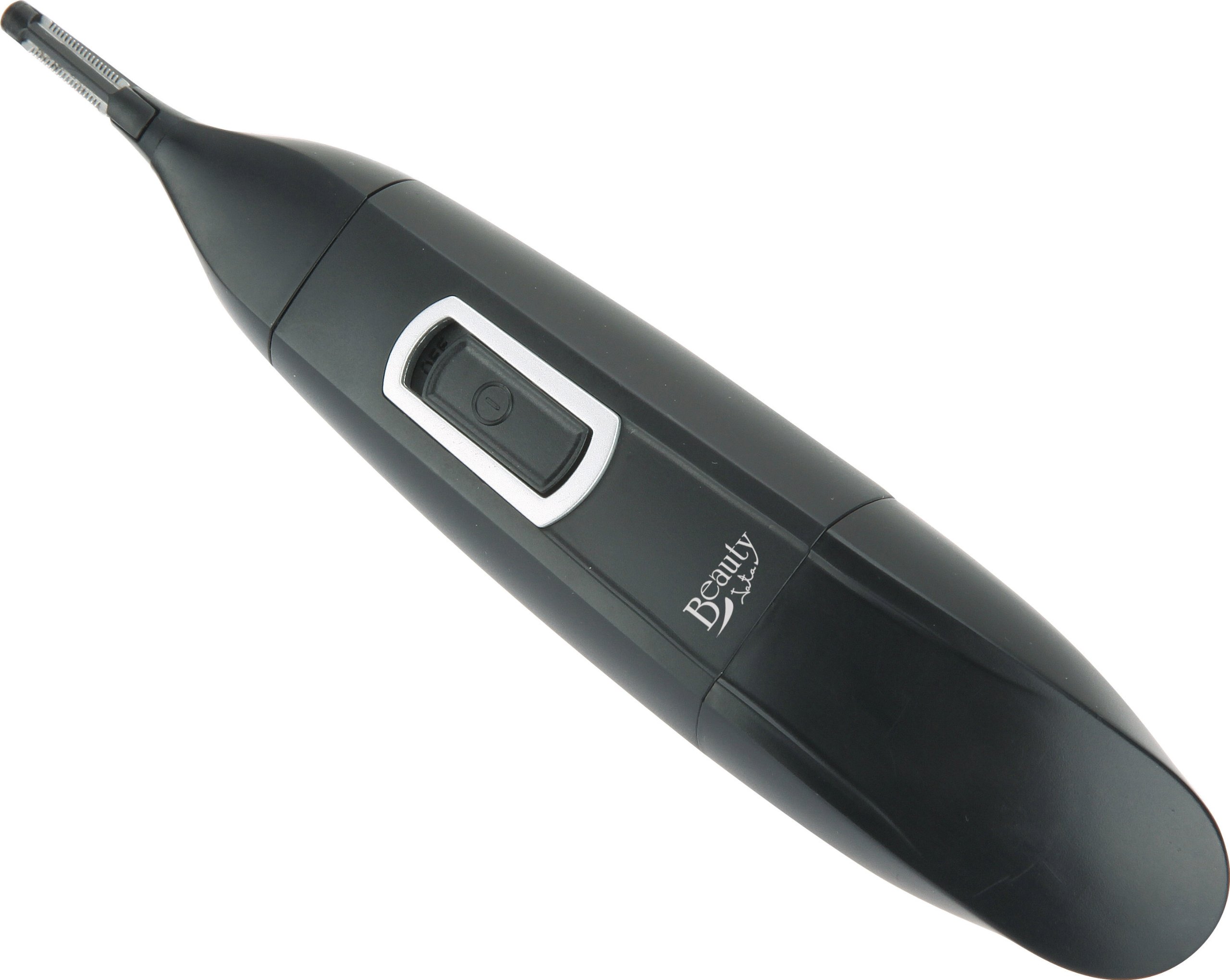 Jata CN15B - Cortapelos Nariz, Cortapelos Nariz, Oreja y Cejas. Indoloro. Cuchilla de Acero Inox. 2 Medidas de corte. 2 Peines para Perfilar. Funciona con 1 pila. Cepillo para limpieza