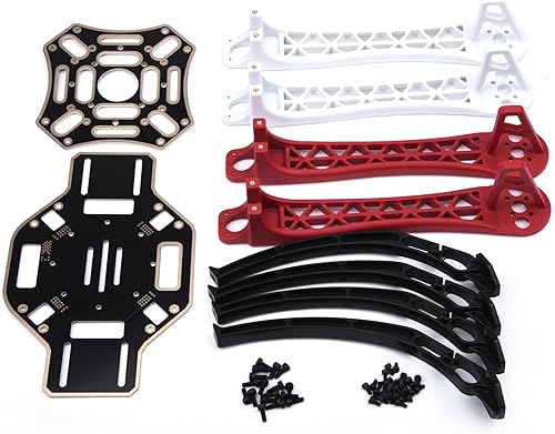 Miniatura 6 de YoungRC F450 Drone Frame Kit 4-Axis Airframe 17.717 in Quadcopter Frame Kit con aterrizaje Skid Gear