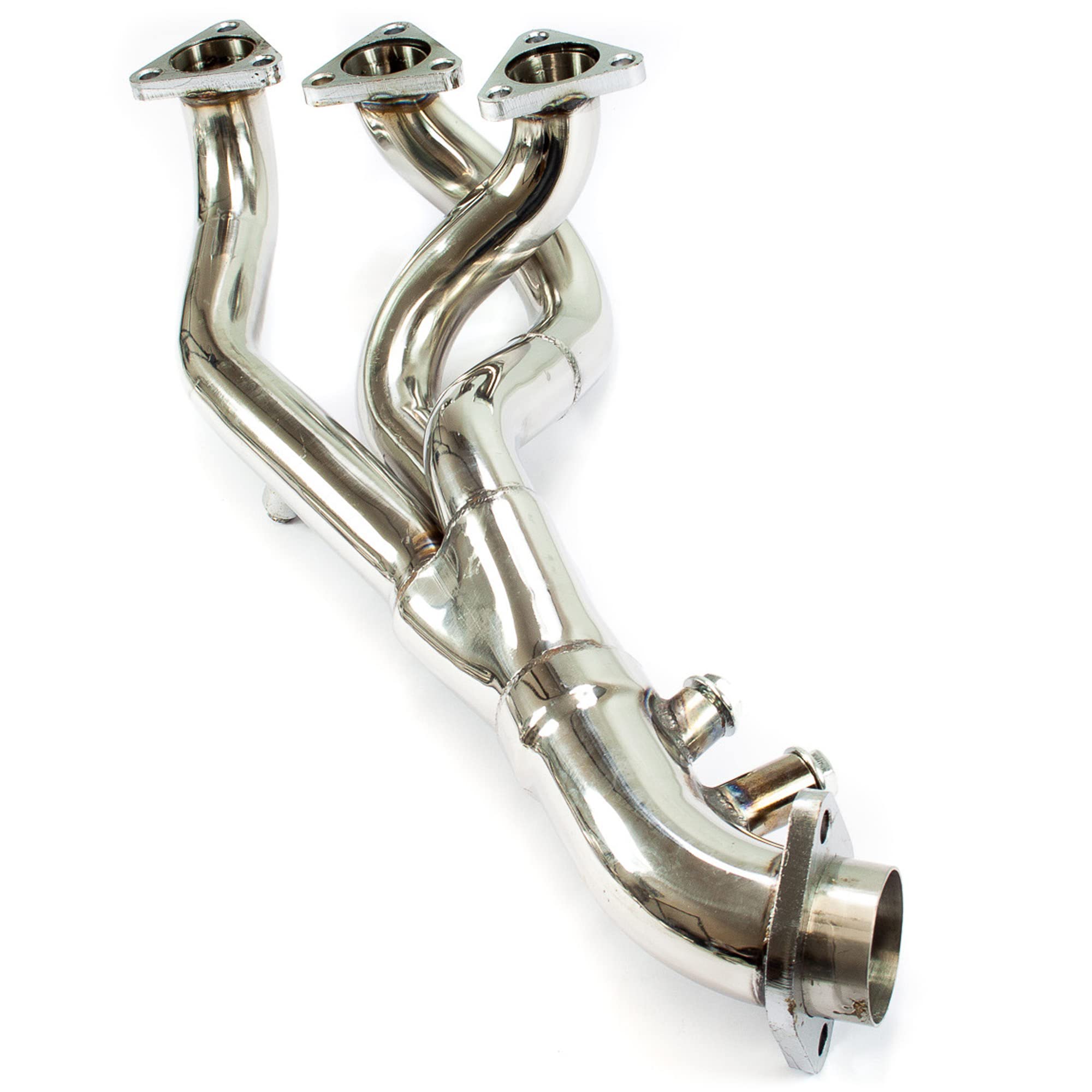 Edelstahl Fächerkrümmer - passend für BMW 3er E46 Cabrio + Coupet M3 S54 Motor