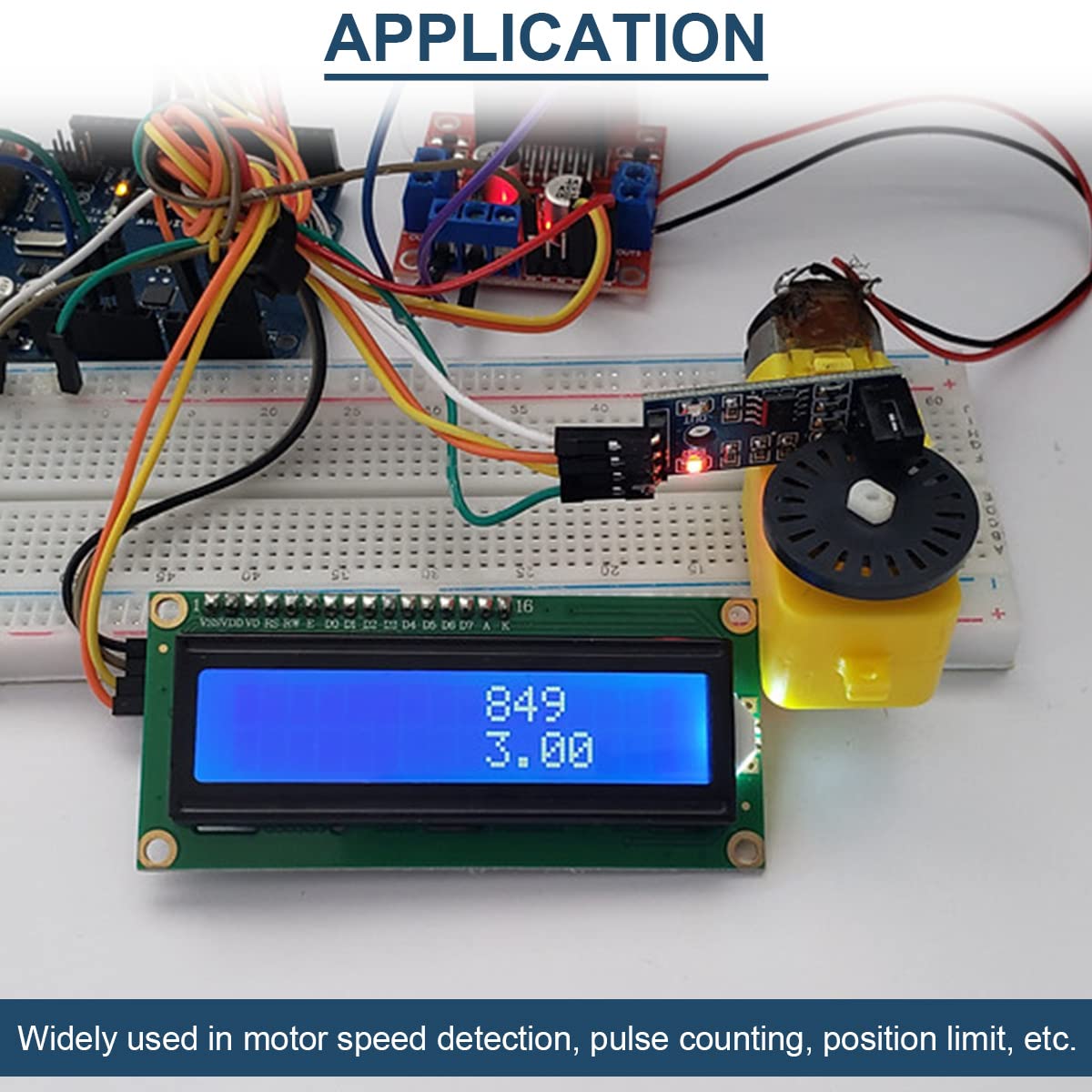Snapklik.com : 10PCS Comparator Speed Sensor Module LM393 Chip Motor ...