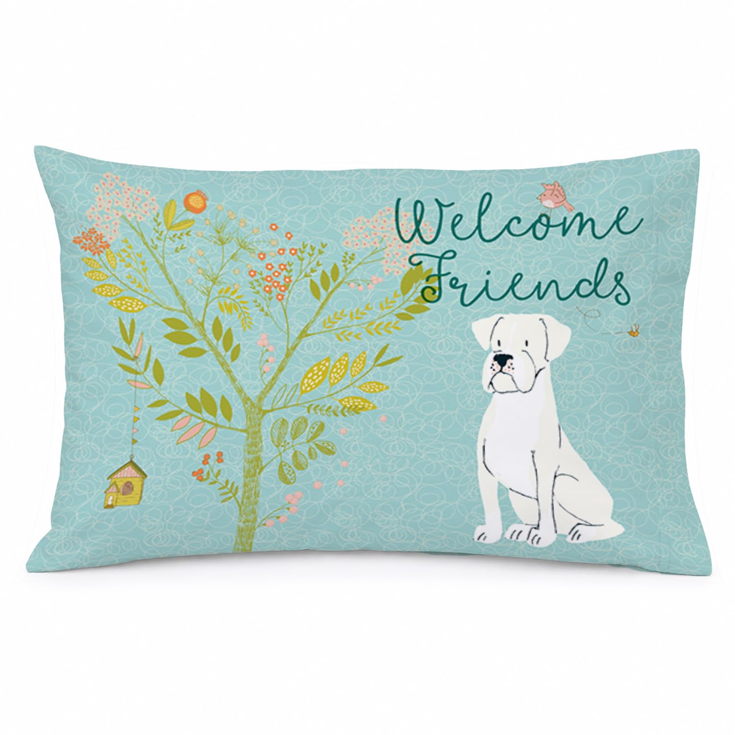 Taie d'oreiller Boxer multicolore pour décorer votre chambre à coucher