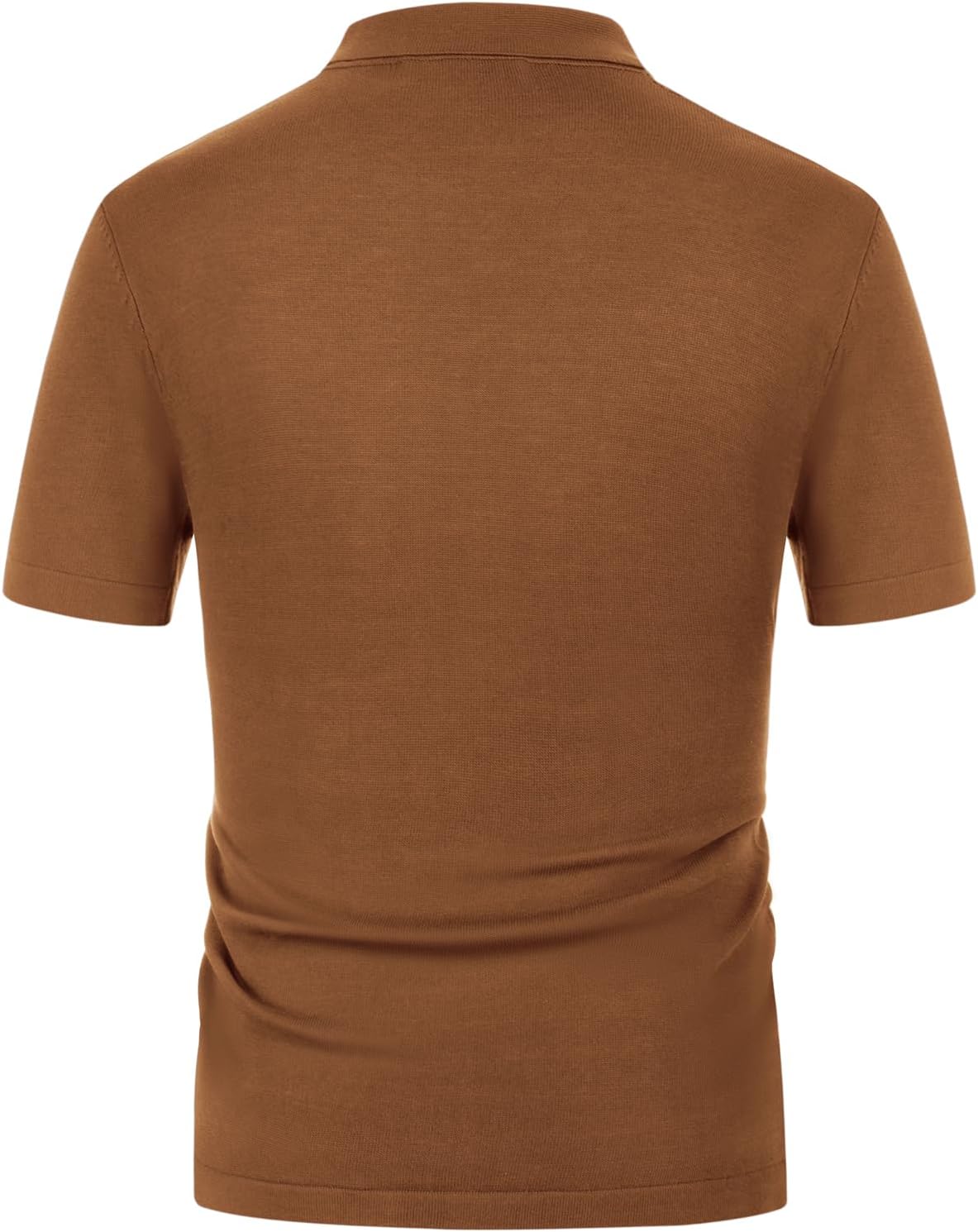 PJ PAUL JONES Men's Contrast 70s Vintage Polo Shirts Short Sleeve Knitwear - Image 3