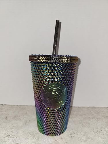 Miniatura 2 de Starbucks Halloween 2023 Oil Slick Rainbow Iridescent Venti Vaso 16oz