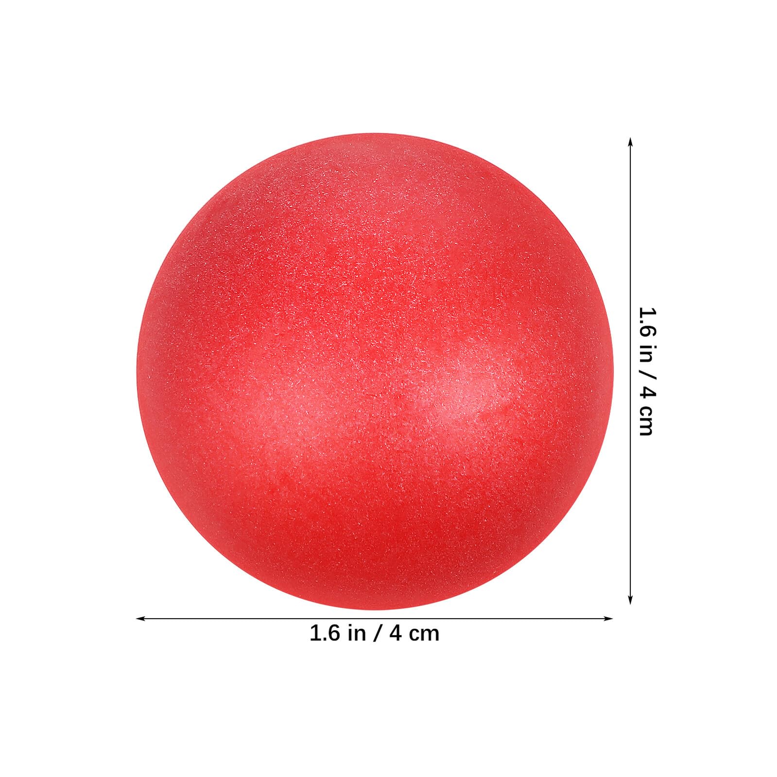 TOYANDONA 120 Balones de Tenis de Mesa de Colores Mate Intenso y Oscuro para Juegos Fiestas y Actividades Escolares Material Resistente de Polipropileno PP