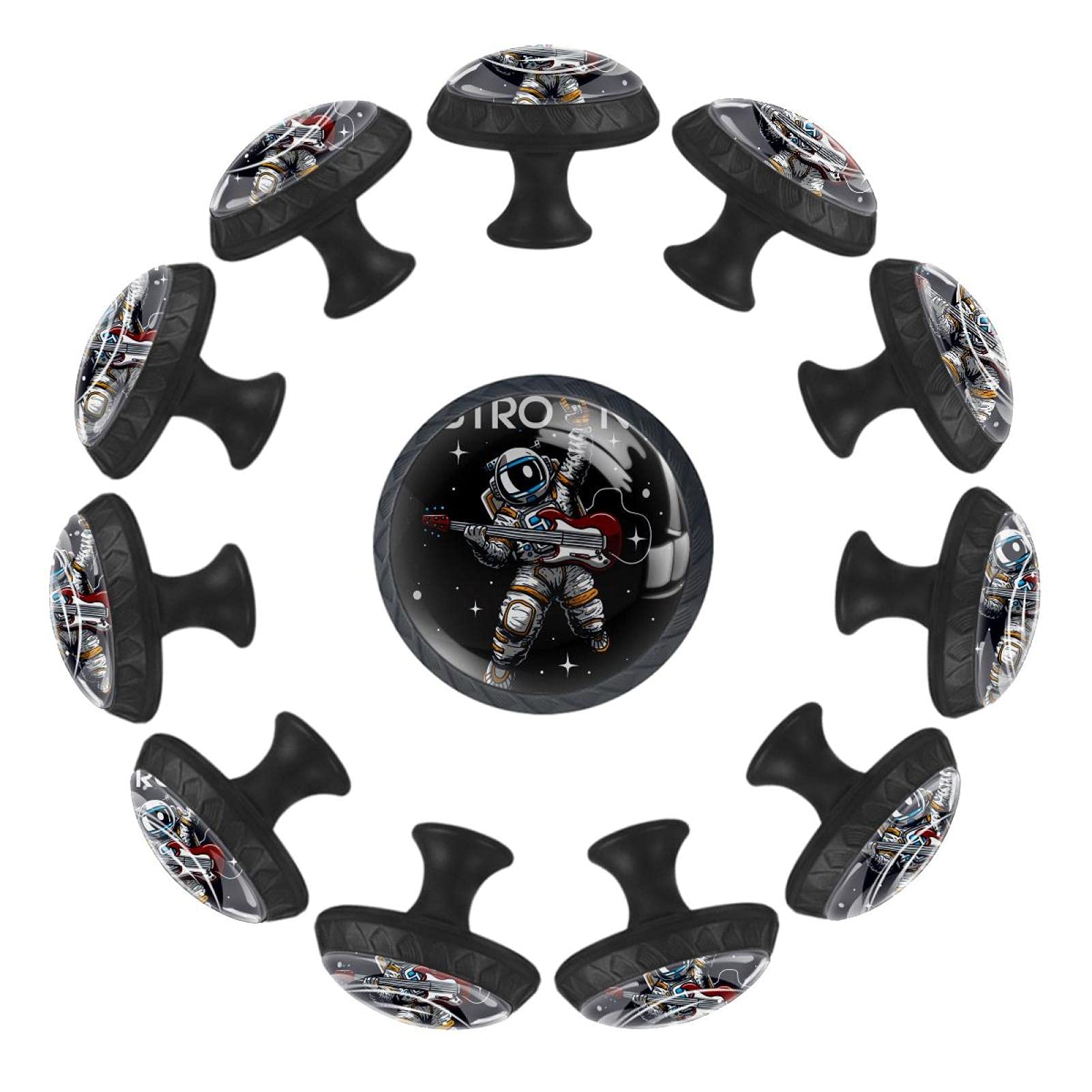 Boutons de tiroir astronaute x12 pour relooker un meuble enfant