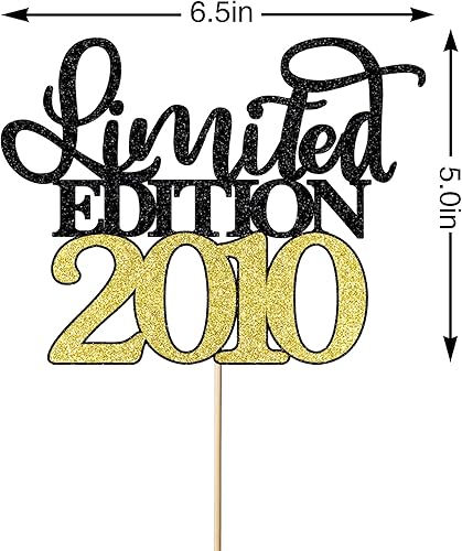 Miniatura 8 de Leetaivie Decoración para tartas de edición limitada de 1964, decoración para tartas de feliz 60 cumpleaños, hombres y mujeres animan a los 60 años