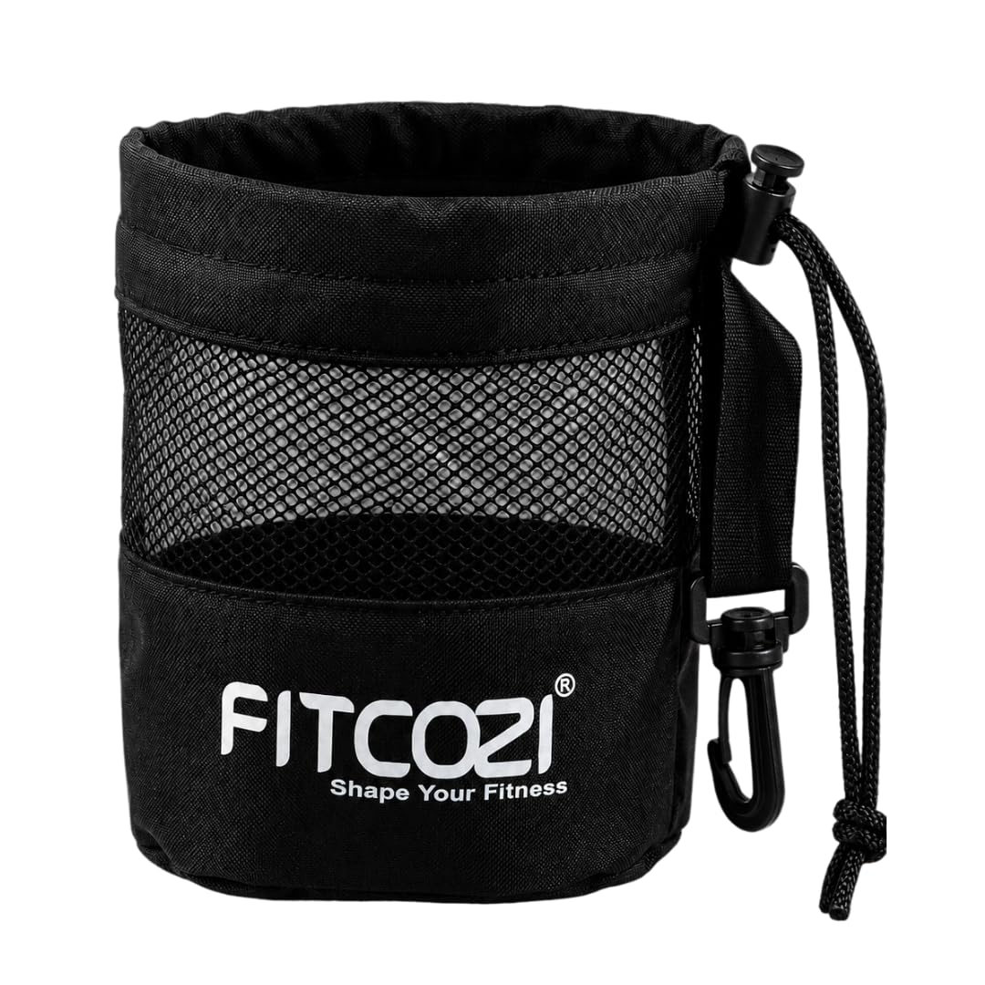 Fitcozi Golf Ball Bags,Nylon Mesh Golf Ball Bag Pouch with Bagwith Sliding Drawstring Cord Lock Closure,Can Hold 20 Golf Balls,Golf Ball Storage Bag for Golf Tennis Balls,Gym,Shower-image-39