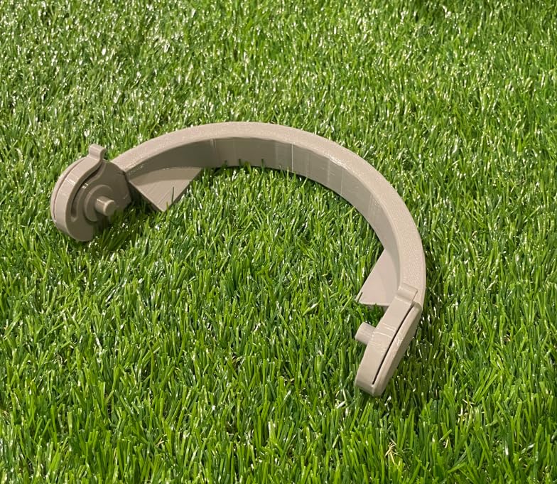 Handle replacement part for Hoover Steam Vac Dual V Clean water Tank, Gray