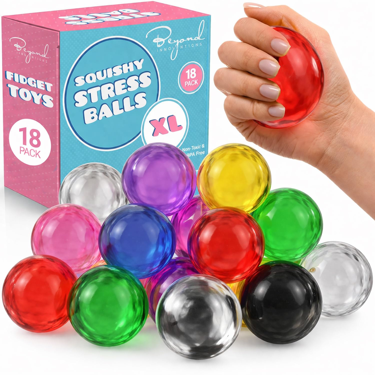 Photo 1 of Beyond Innoventions Stress Balls 18 Pack