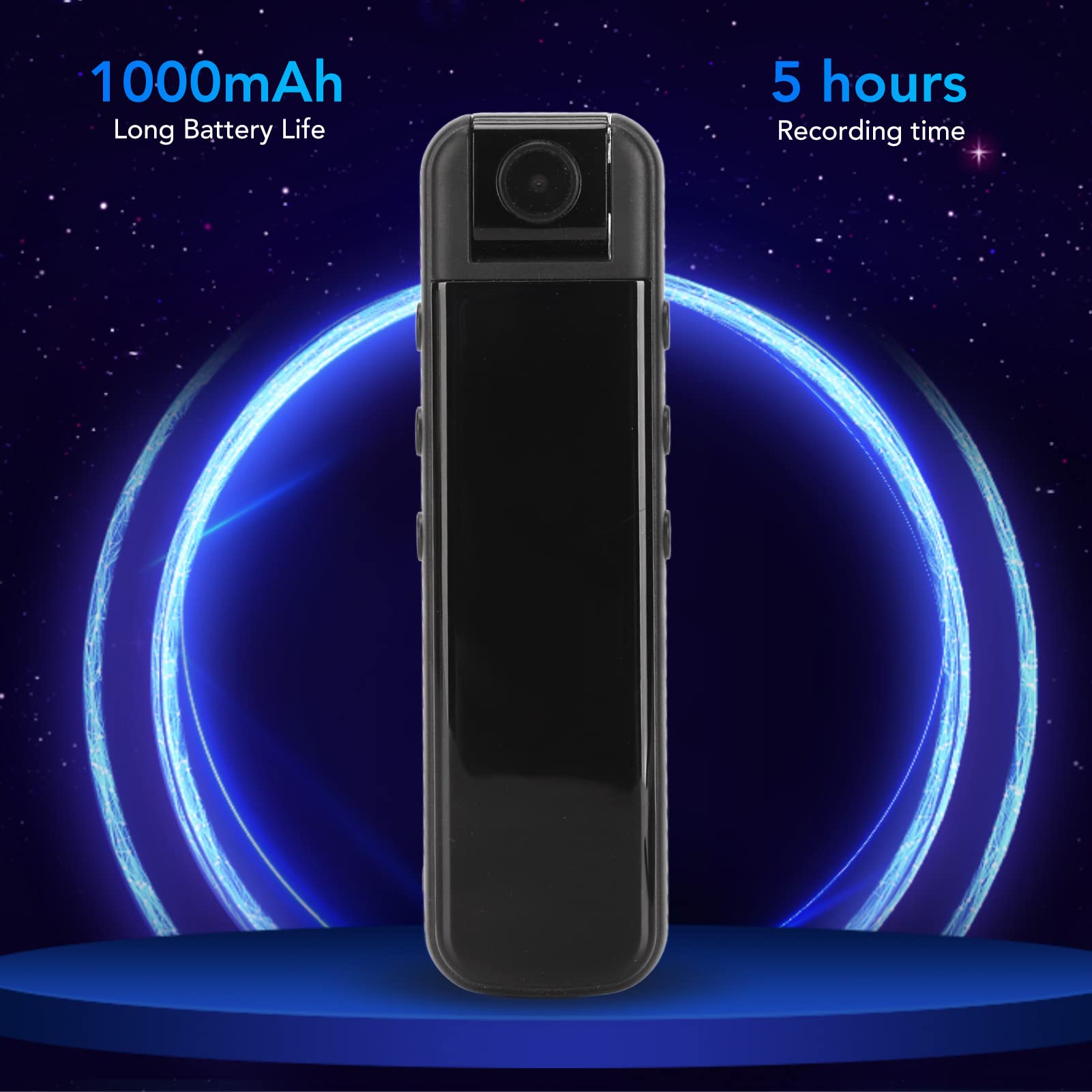 Przenośna Kamera WiFi, Mini Kamera Bezpieczeństwa 1080P HD, Obsługuje Nagrywanie Jednym Przyciskiem I Fotografowanie W Nocy, Akumulator Typu C, Używany W Pomieszczeniach I Na Zewnątrz