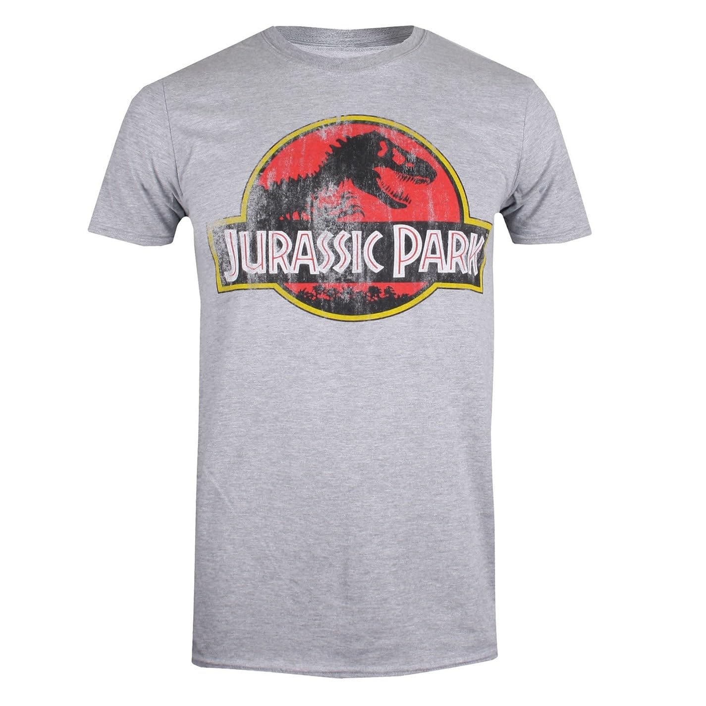 Jurassic Park Herren Logo im Used-Look T-Shirt
