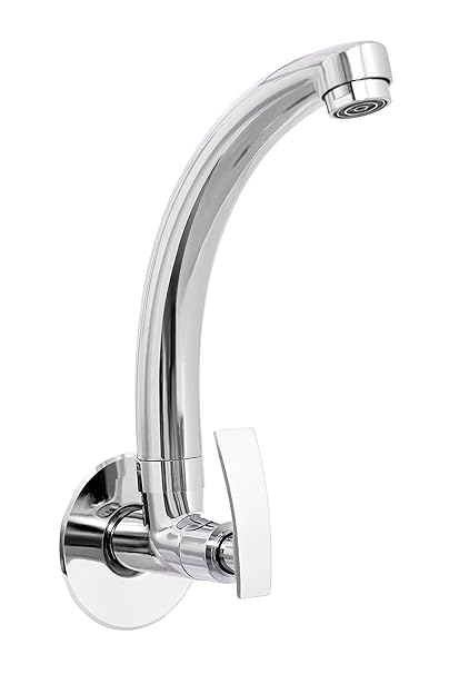 10X Kitchen Sink Tap ST-1184 Wall Mounted Chrome Plated