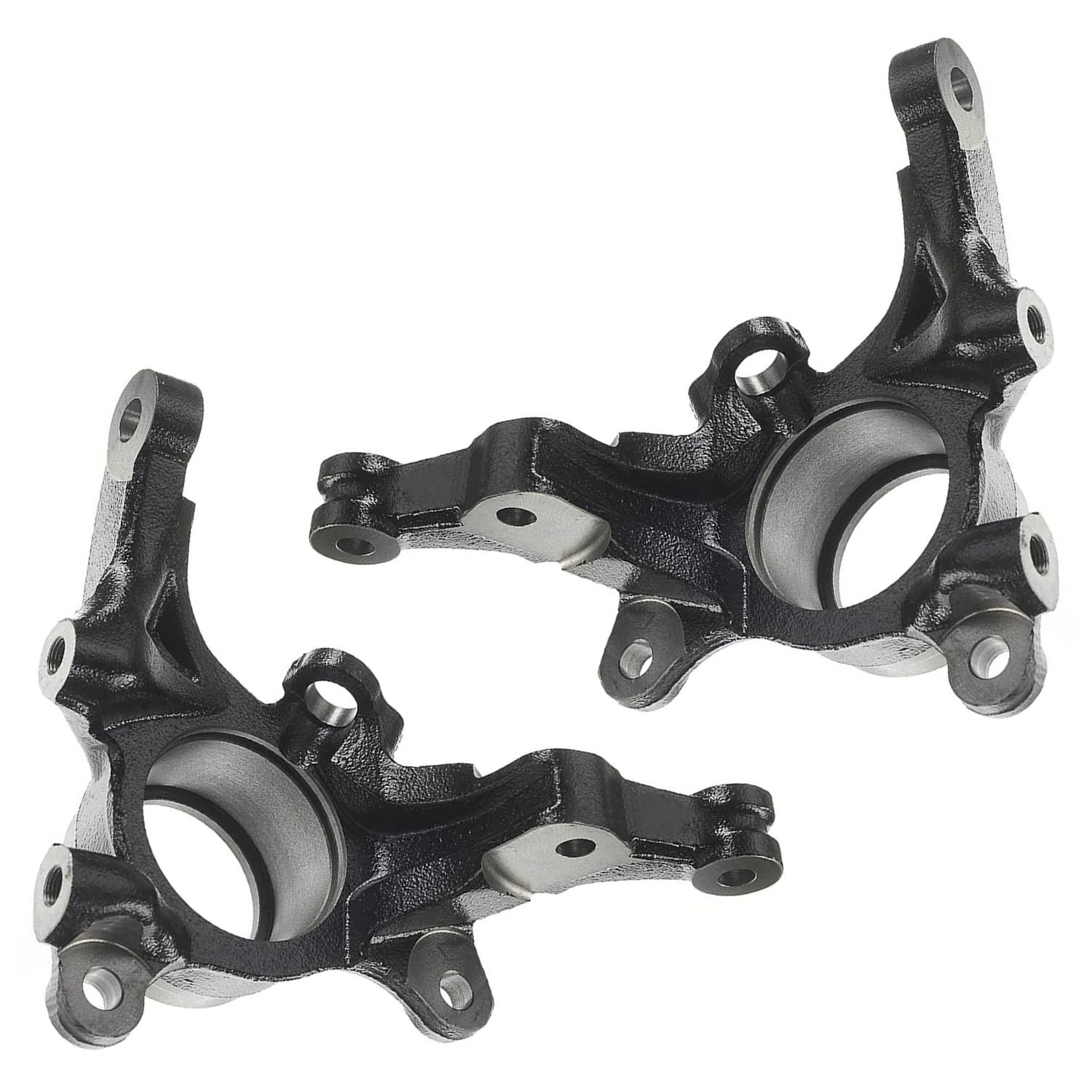 Detroit Axle - 2 Front Steering Knuckles for 2006 2007 2008 2009 Kia Rio