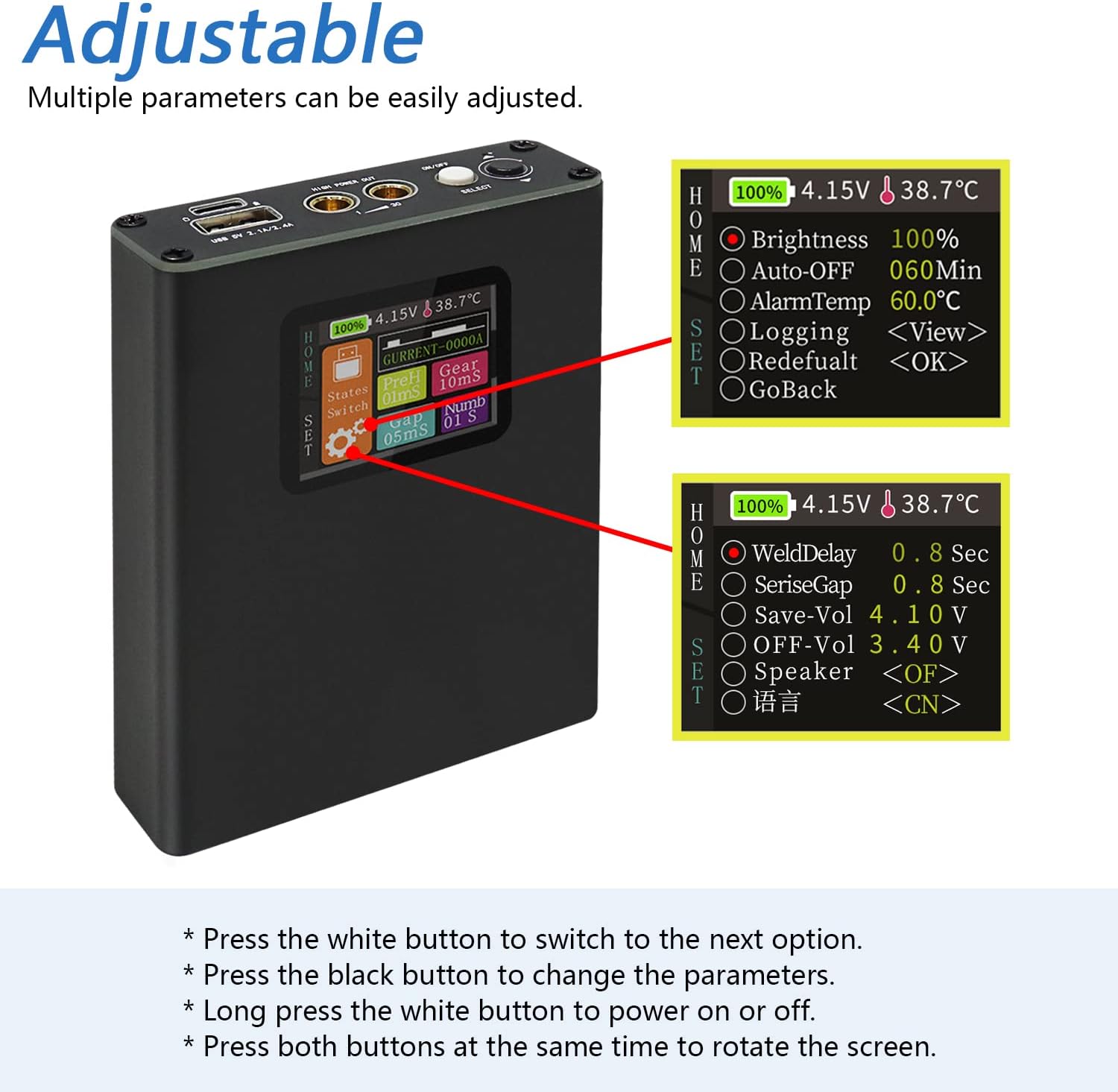 An Adjustable Soldering Device