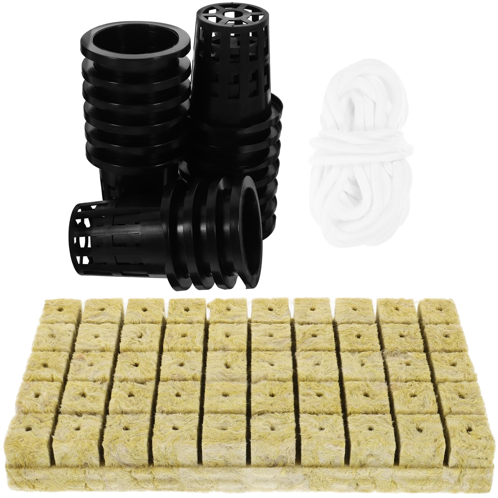 Kit de plantation hydroponique Yardenfun en laine minérale pour la maison