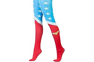 Wonder Woman Sheer Costume Tights for Adult Women