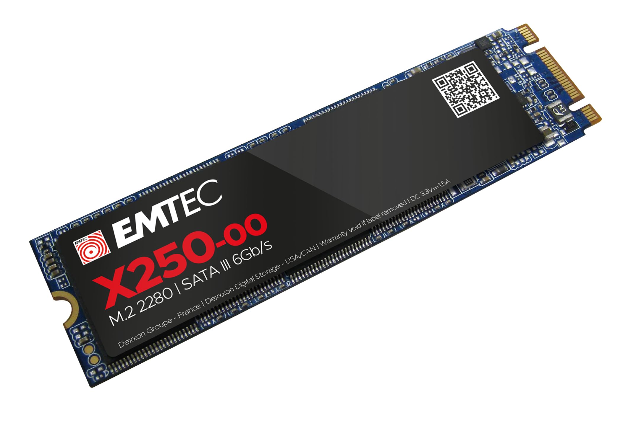 Emtec X250 M.2 2 to Série ATA III 3D NAND