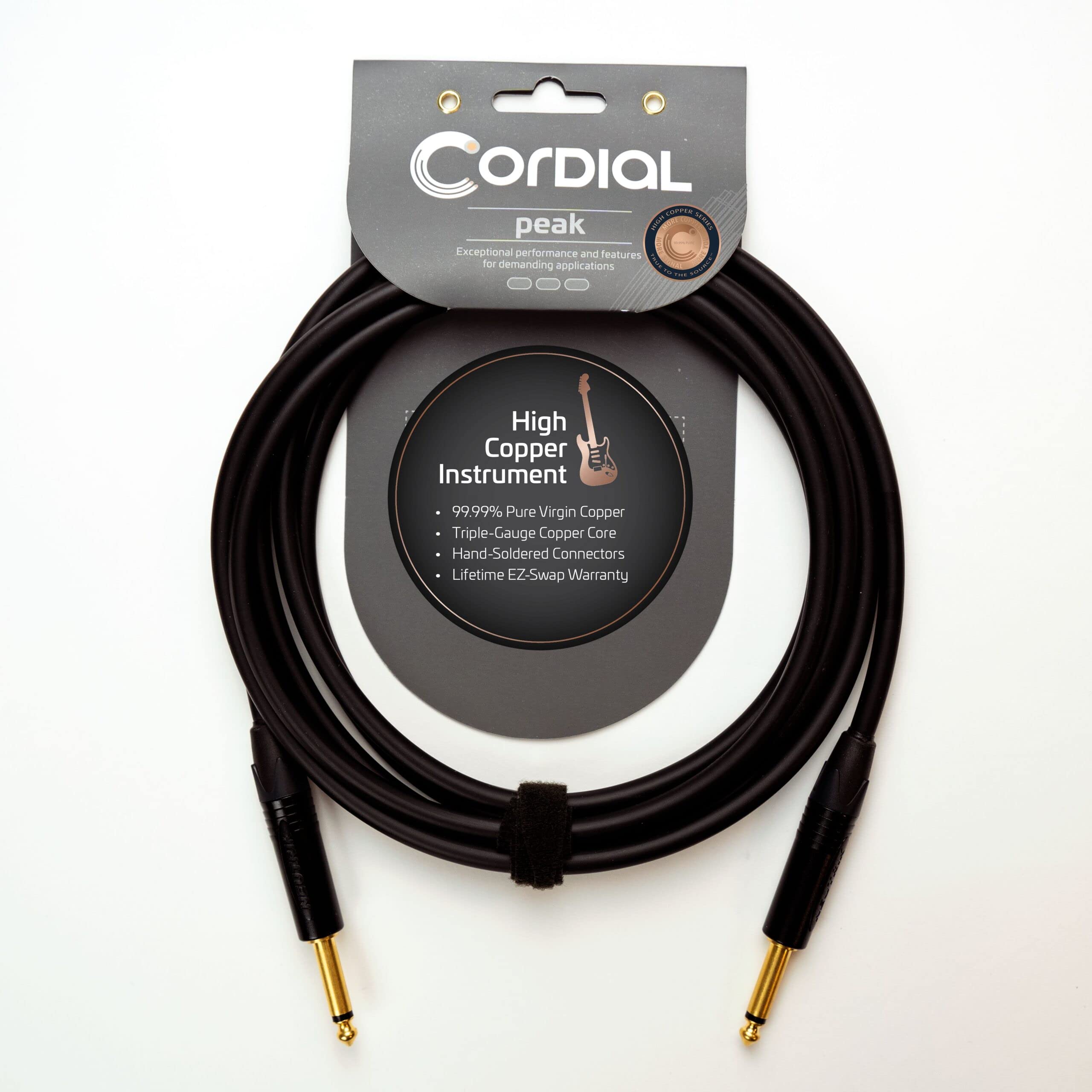 Cordial CSI 3 PP 175 instrument cable CSI 3 m Neutrik - Kabel instrumentalny
