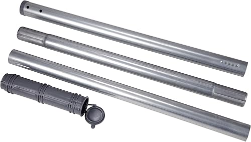 Household Essentials Poste de tendedero de 3 piezas diseñado para la secadora retráctil esencial de 15 x 7 pulgadas