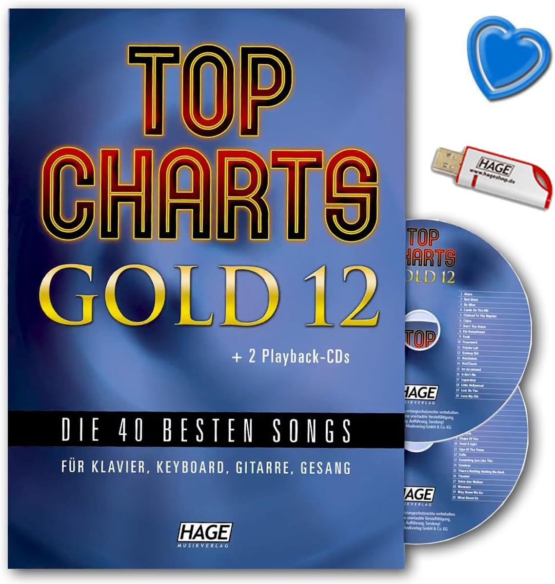 Top Charts Gold 1240 Best Songs for Piano, Keyboard, Guitar and Vocal