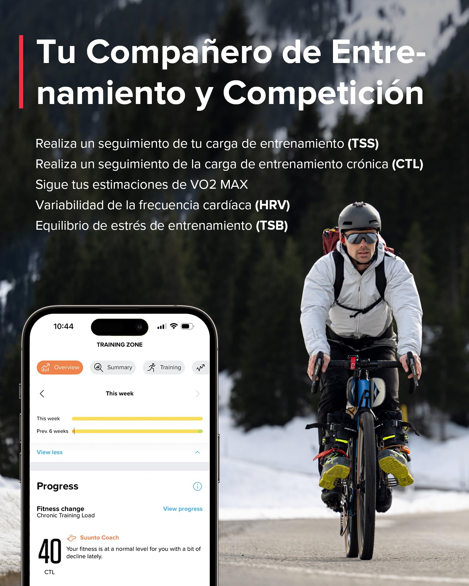 Suunto Ocean Ordenador de Buceo y Reloj Deportivo, Pantalla AMOLED, 100m Impermeable, GPS Doble Banda, Mapa Sin Conexión, 95+ Deportes, HRV y Seguimiento del Sueño