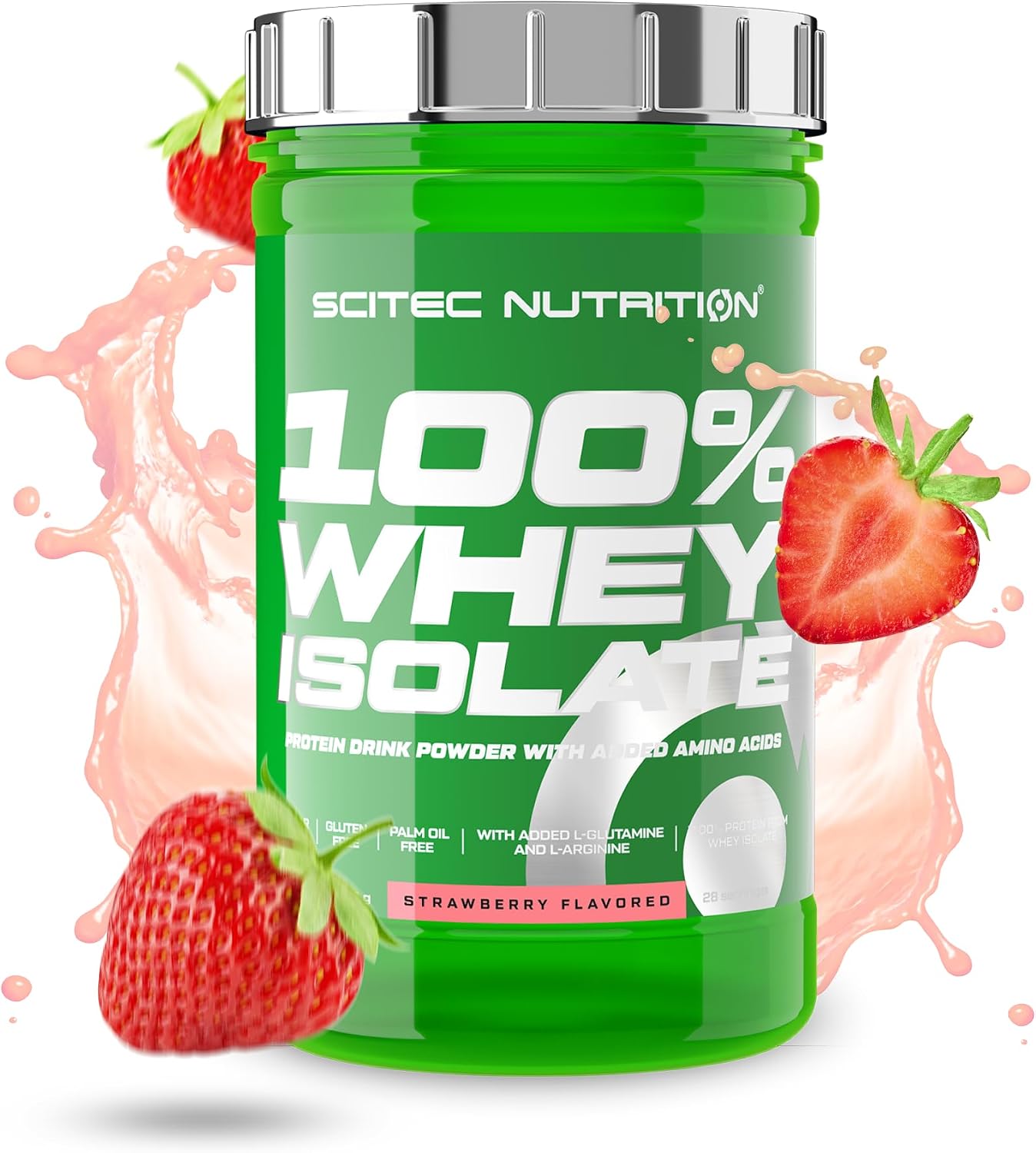 Scitec Nutrition 100% Whey Isolate - Whey Protein Isolate with Amino Acids