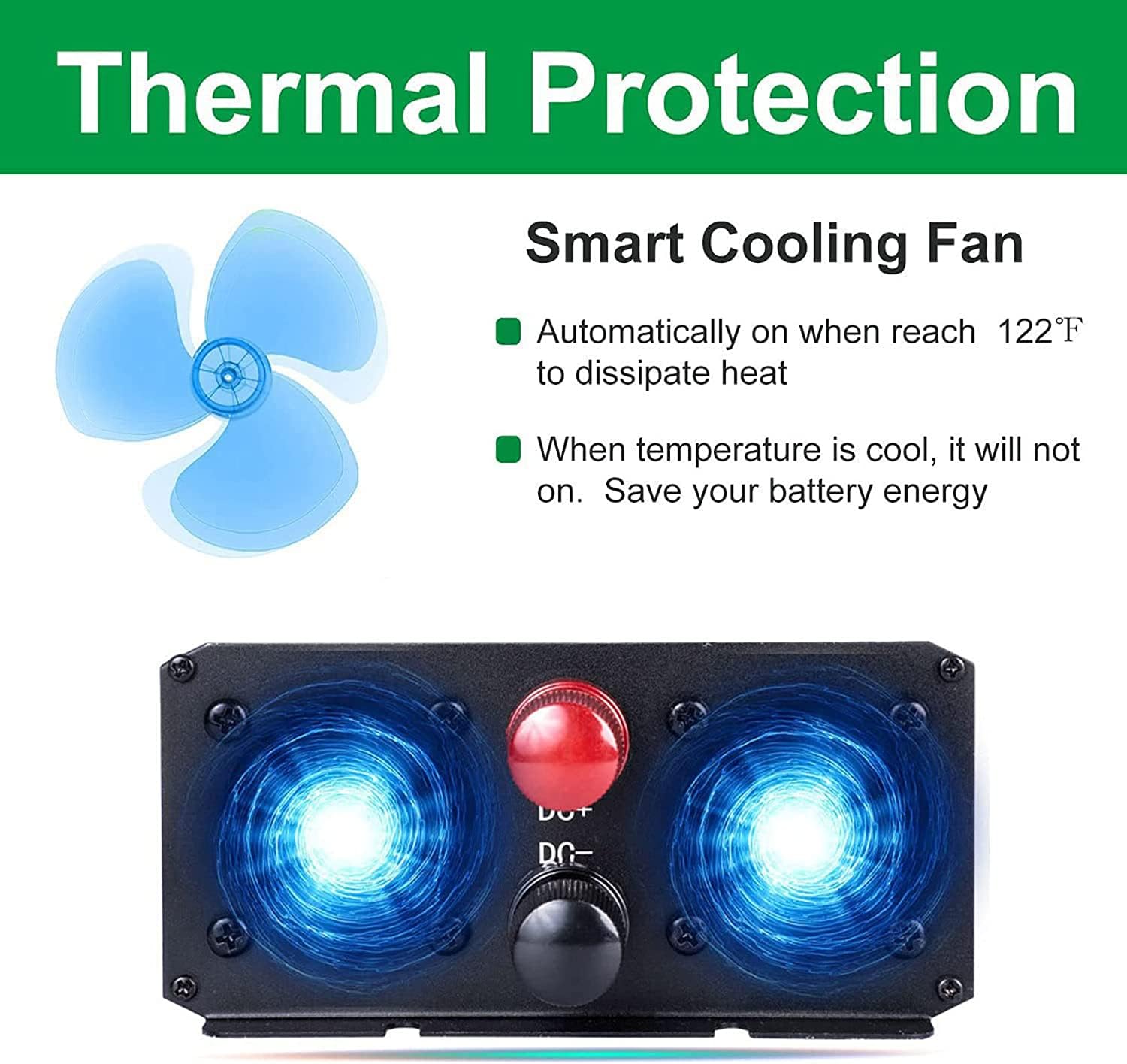 Inversor de Onda senoidal Pura Pico 7000W 8000W 9000W 10000W 12000W 15000W 20000W convertidor de tensión DC 48V/60V/72V a 220V/230V Transformador para Camping,Viajes,Coche (48Vto220V,15000W)