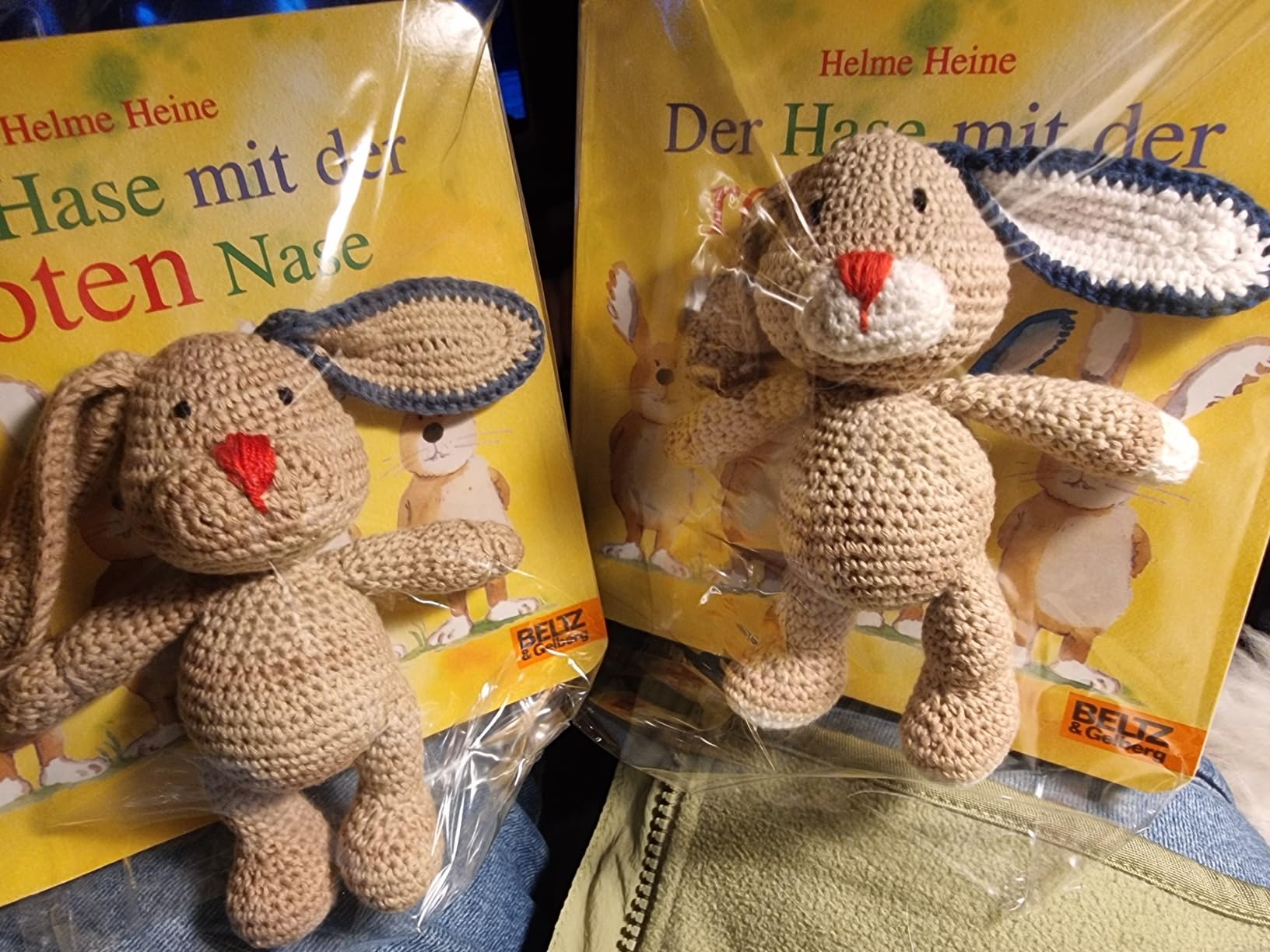 hase mit der roten nase