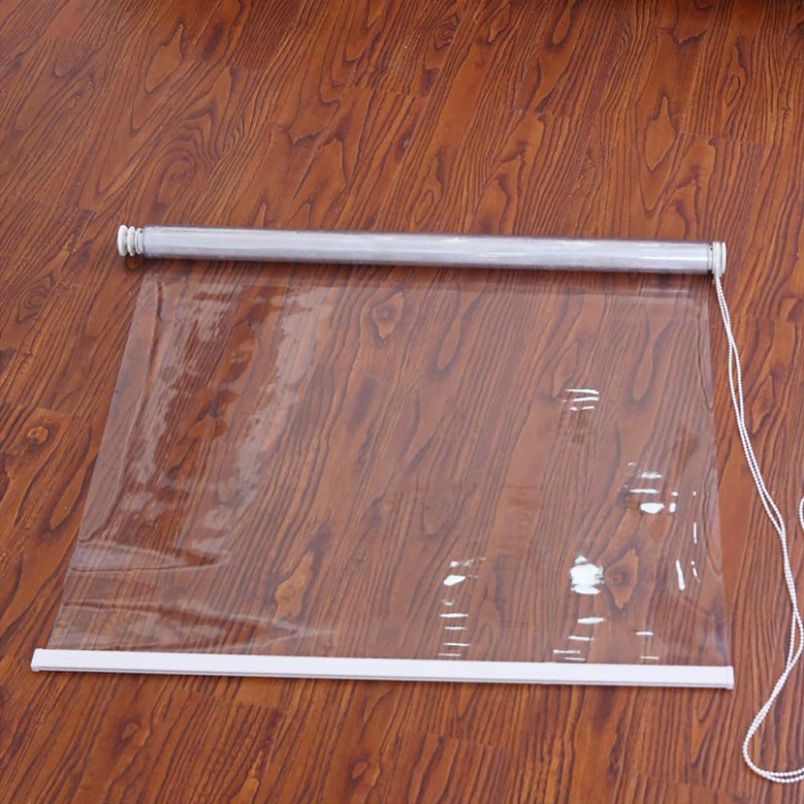 Transparentes Wasserdichtes Rollo,PVC Rollläden Durchsichtige Rollos,Klare Reißfeste Wetterfeste Rollos,Kunststoff Regenschutz Rollos,Seitenzug-Rollo für Außen,Breite X Höhe (160cm x 220cm)