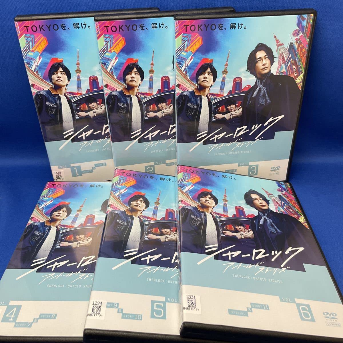 Amazon.co.jp: 【DVD】シャーロック アントールド ストーリーズ 1-6巻 