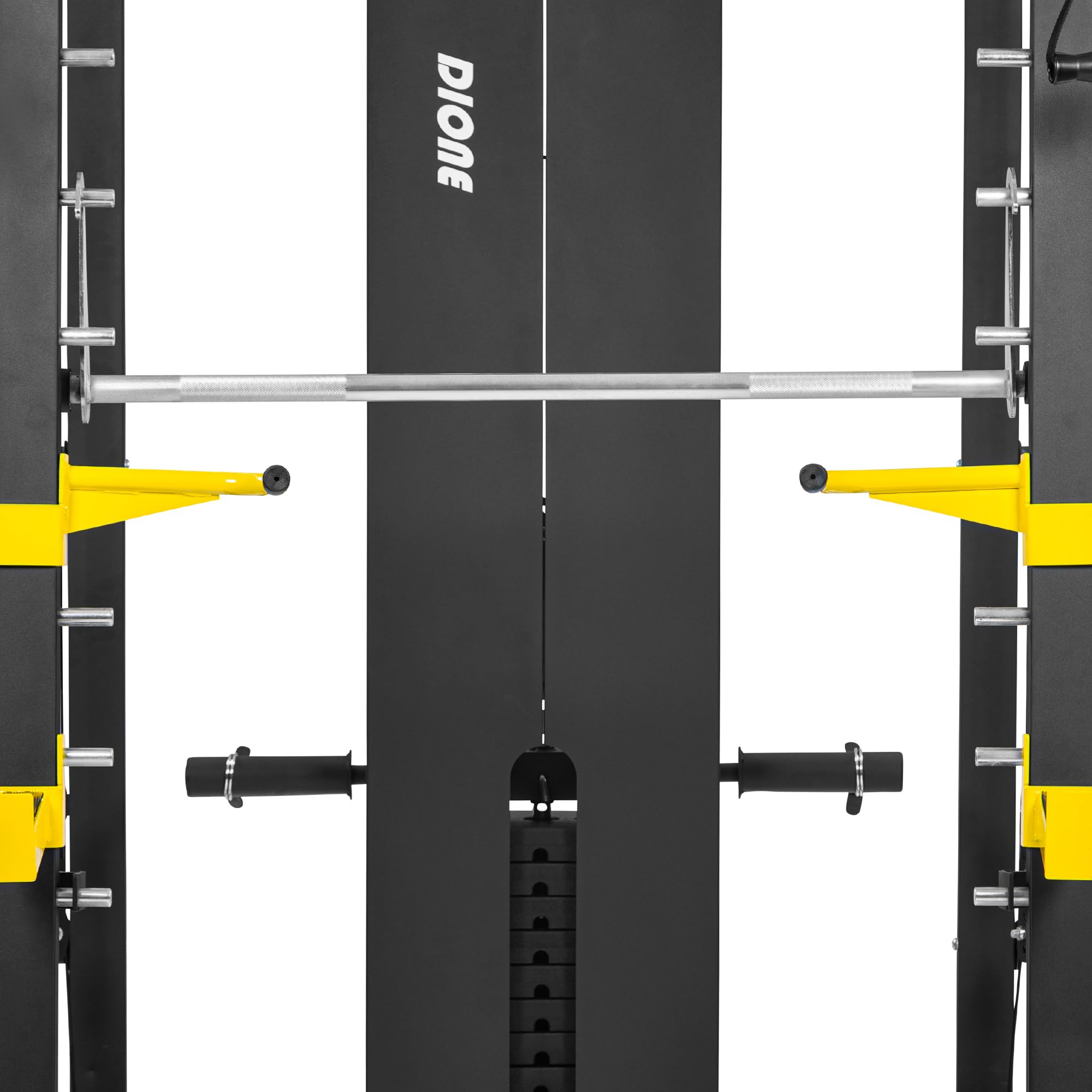 Dione S2 Smith-Machine e Cavo Incrociato, Nero, 50 kg - 75 kg, 191 kg, 167 x 199 x 216 cm