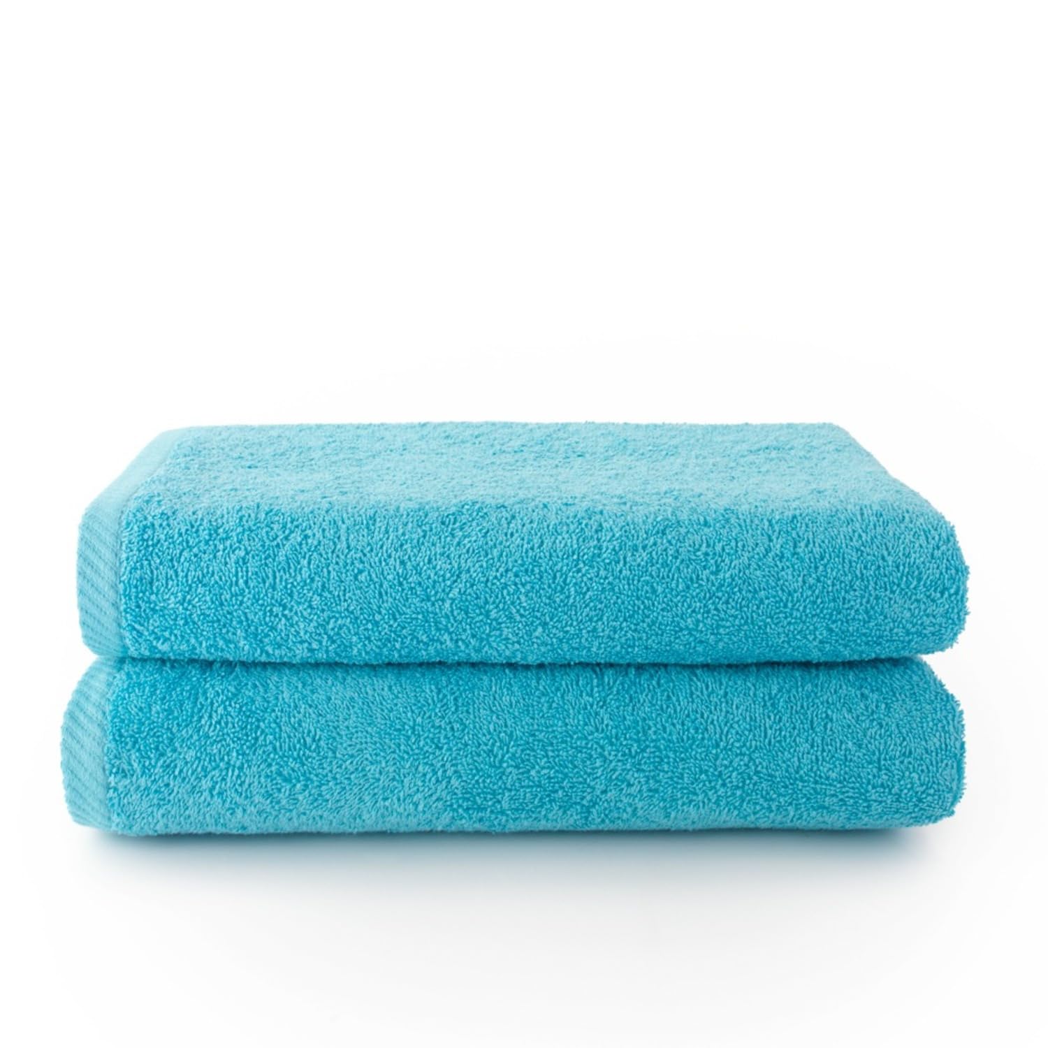 Drap de bain 100x150 aguamar fini les serviettes trop petites avec ce lot de 2 grands formats
