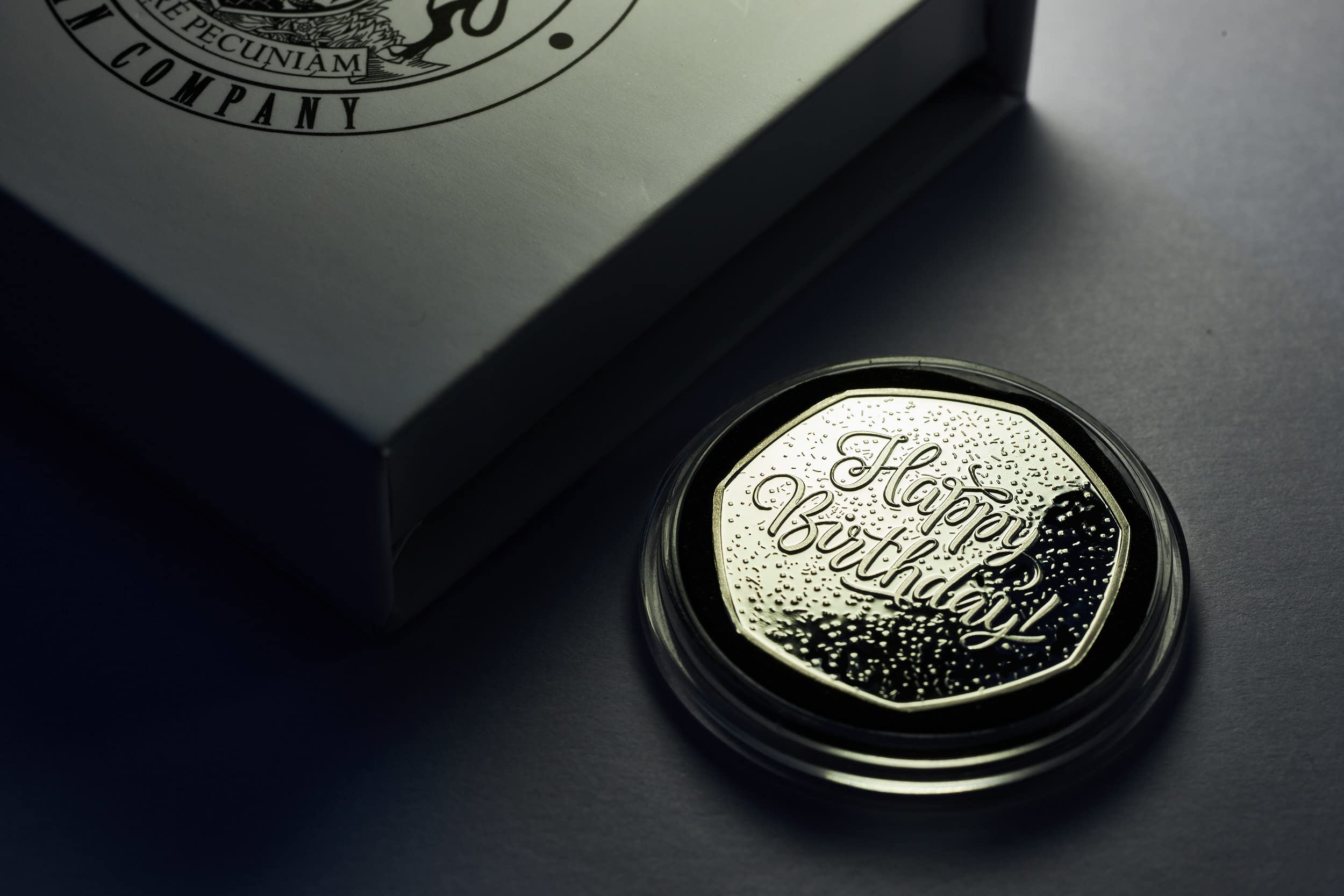 The Commemorative Coin Company Silver 25Th Birthday Commemorative In Capsule And Gift/Presentation Box. Gift/Present Congratulations/Party/Ideas Celebrating 25 Twenty Five