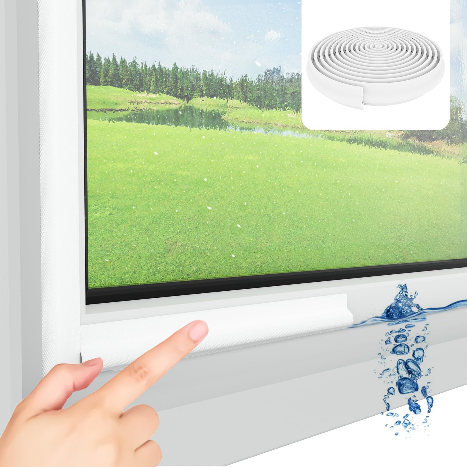 Snapklik.com : Weather Stripping, Self Adhesive Window Seal Strip ...
