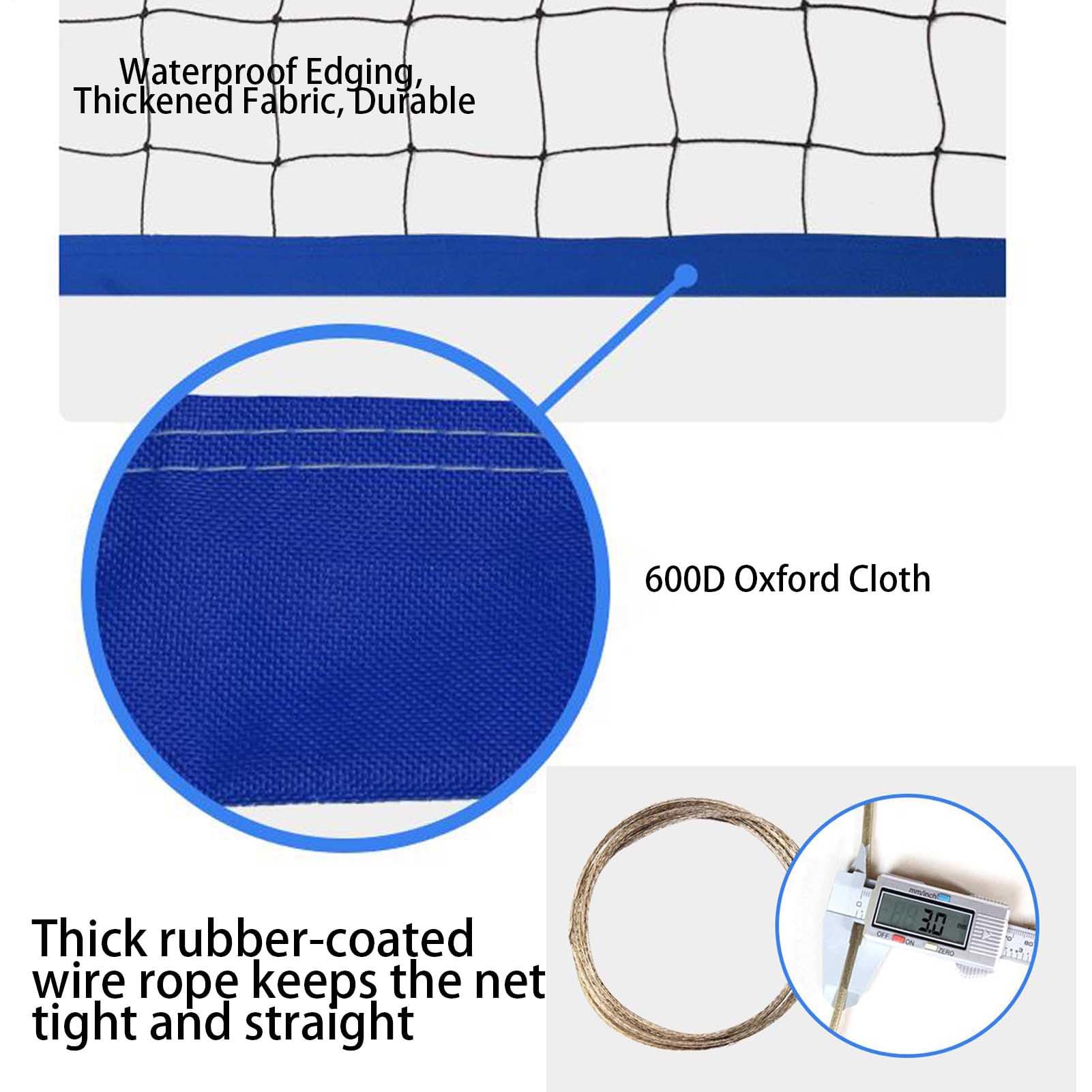 Red de voleibol – 109 cm para exteriores, voleibol portátil