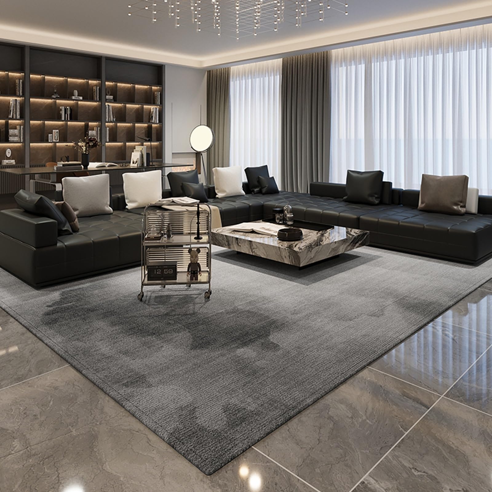Tapis de sol pliable fini les taches et les glissades dans la chambre
