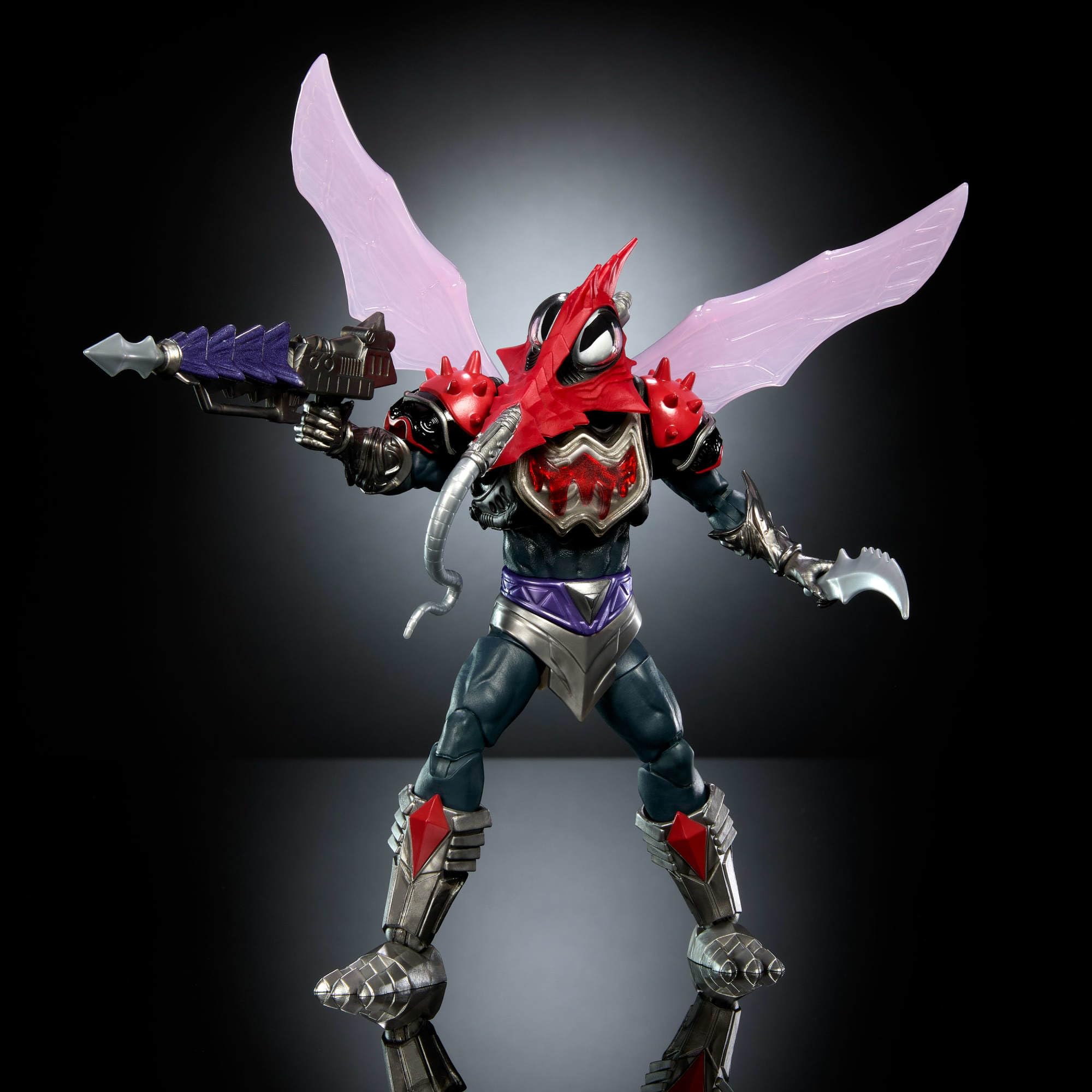 Masters of The Universe Masterverse Actionfigur, Deluxe-Sammelfigur mit 30 beweglichen Gelenken, austauschbaren Teilen oder Rüstung, ca. 18 cm großes Motu-Spielzeug, JHJ80