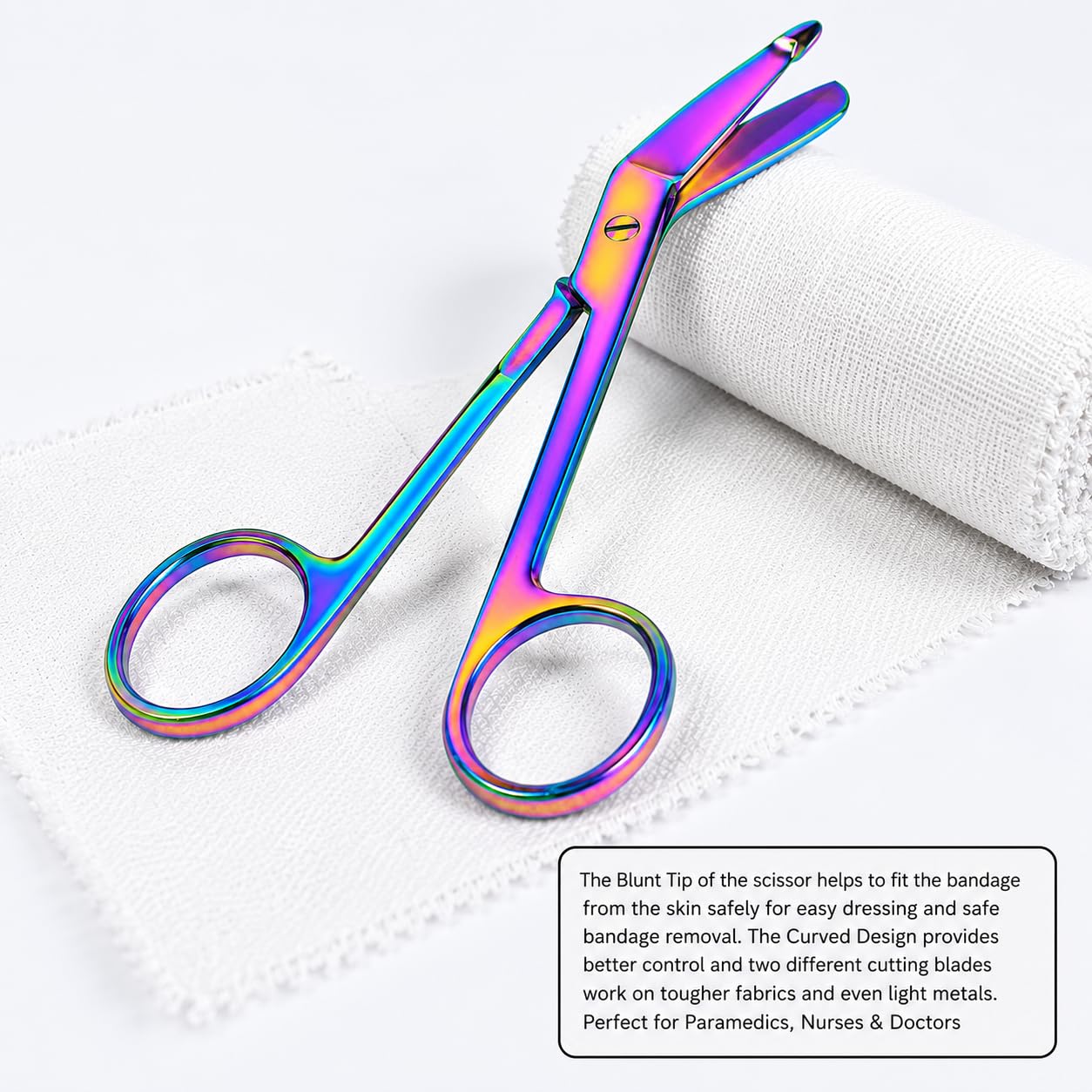 Titanium Bandage Scissors - Medical Grade -4